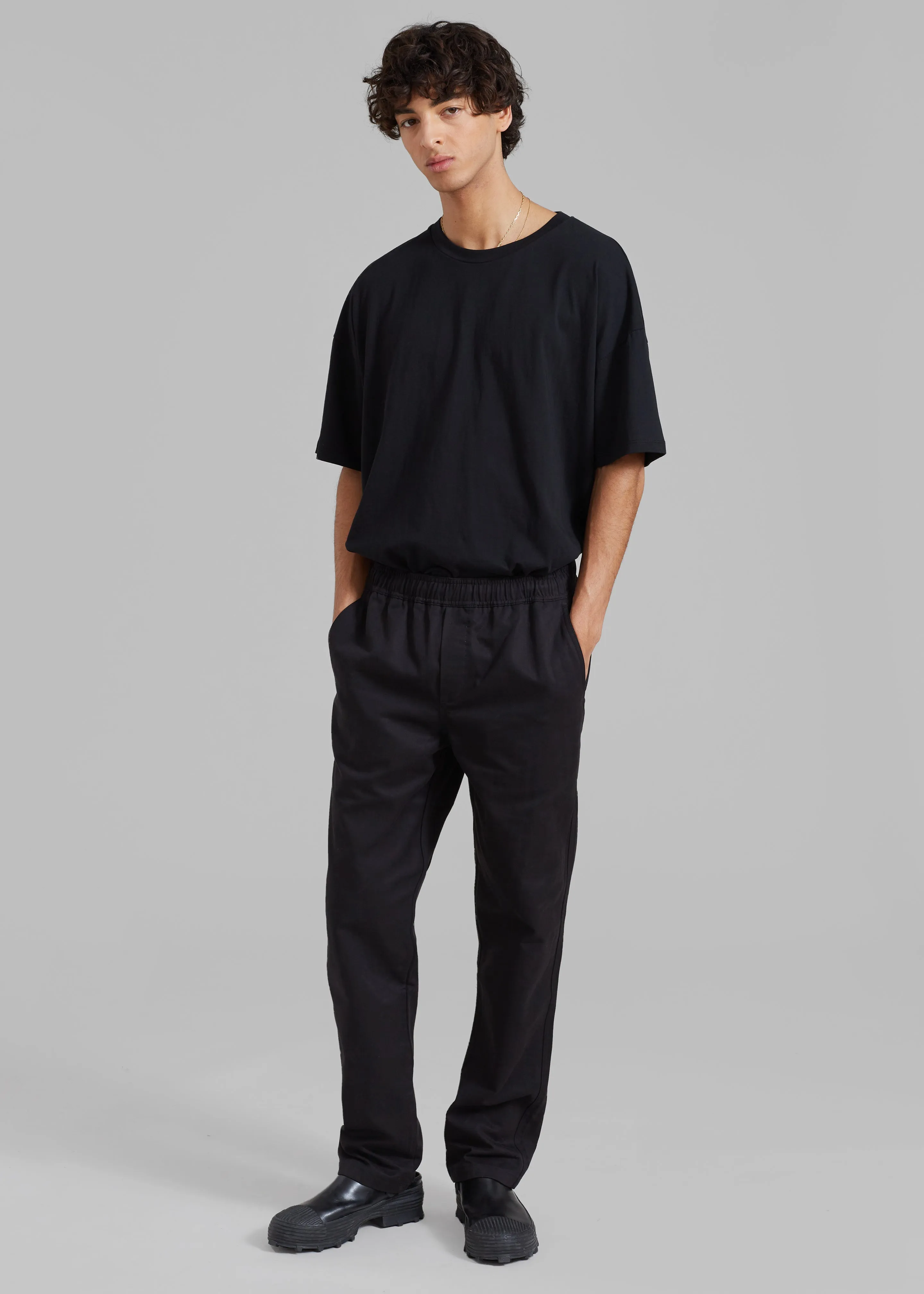 Samsøe Samsøe Jabari Trousers - Black sold by Frankie Shop product image thumbnail 5