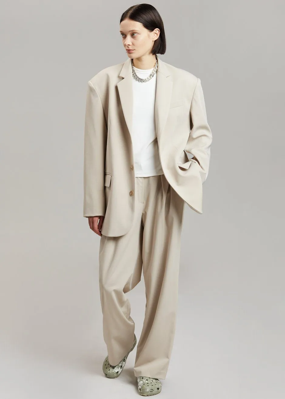 Tansy Oversized Blazer - Beige sold by Frankie Shop product image thumbnail 3