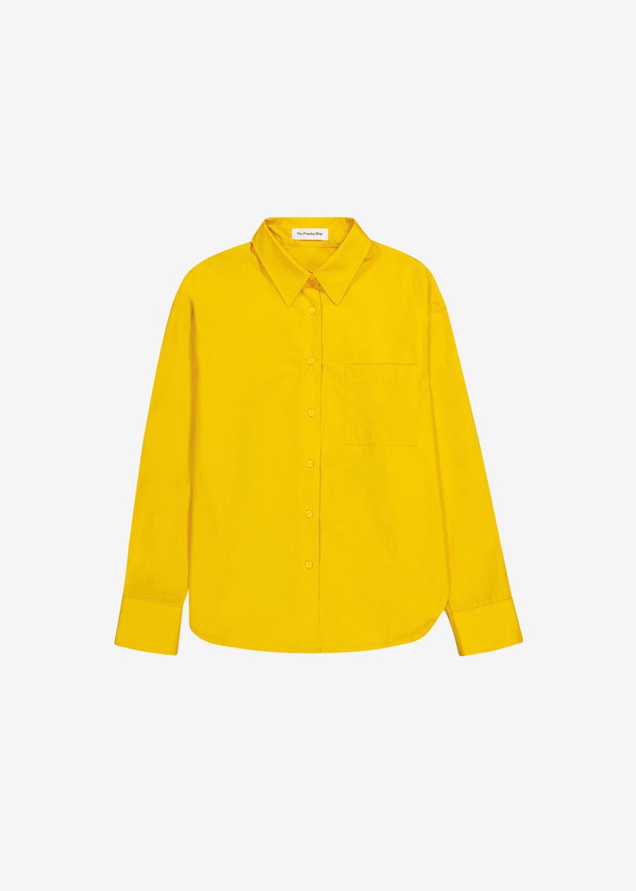 Lui Cotton Shirt - Gold Yellow sold by Frankie Shop product image thumbnail 7