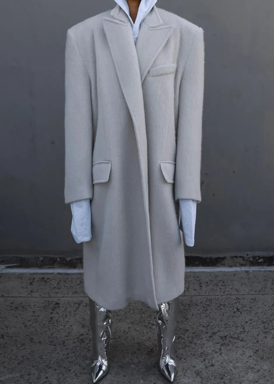 John Oversized Coat - Birch sold by Frankie Shop product image thumbnail 2