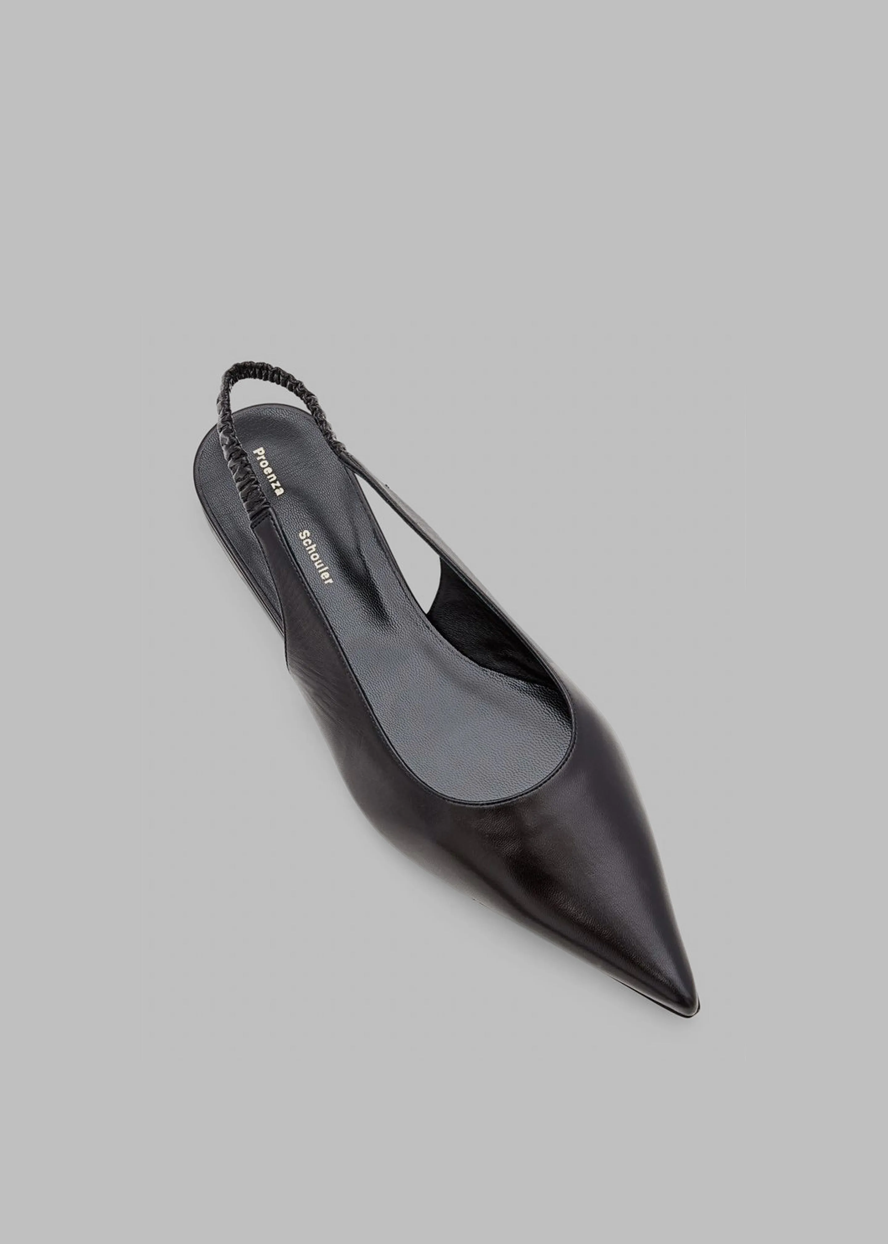 Proenza Schouler Spike Slingback Flats - Black sold by Frankie Shop product image thumbnail 3