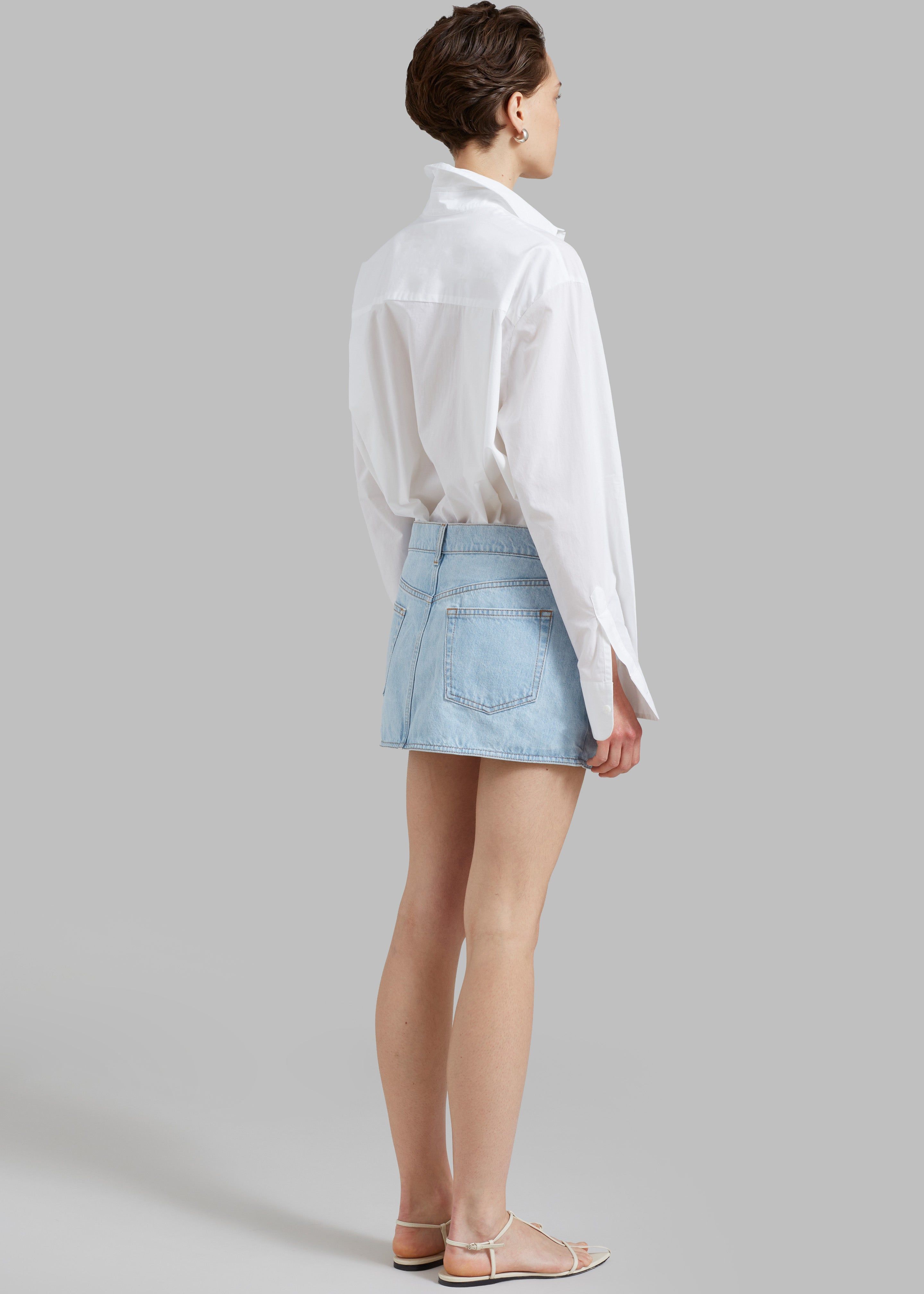 Coperni Denim Mini Skirt - Ice Blue sold by Frankie Shop product image thumbnail 7