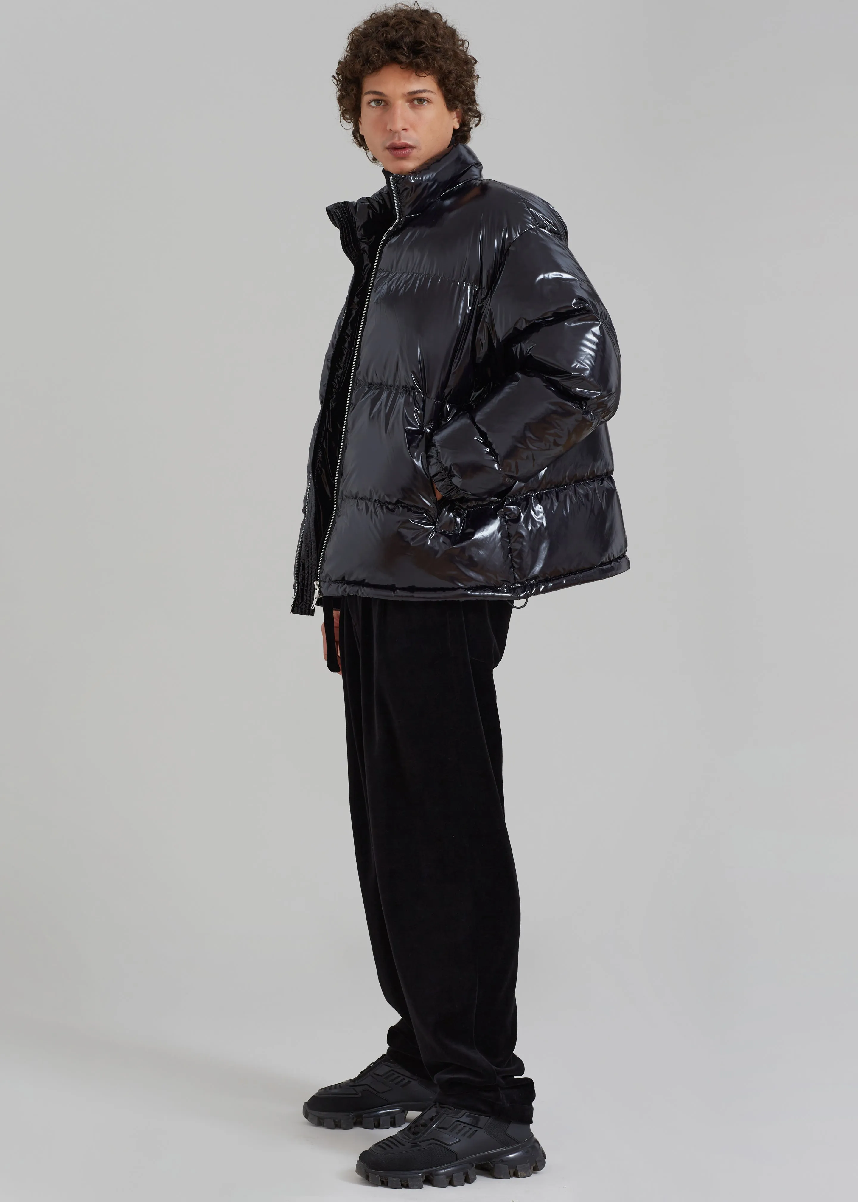 Carson Gloss Puffer - Black sold by Frankie Shop product image thumbnail 5