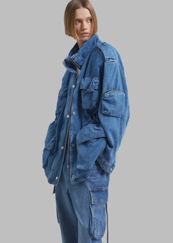 Parker Denim Jacket - Medium Wash sold by Frankie Shop