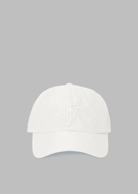 JW Anderson Baseball Cap With Anchor Logo - White sold by Frankie Shop