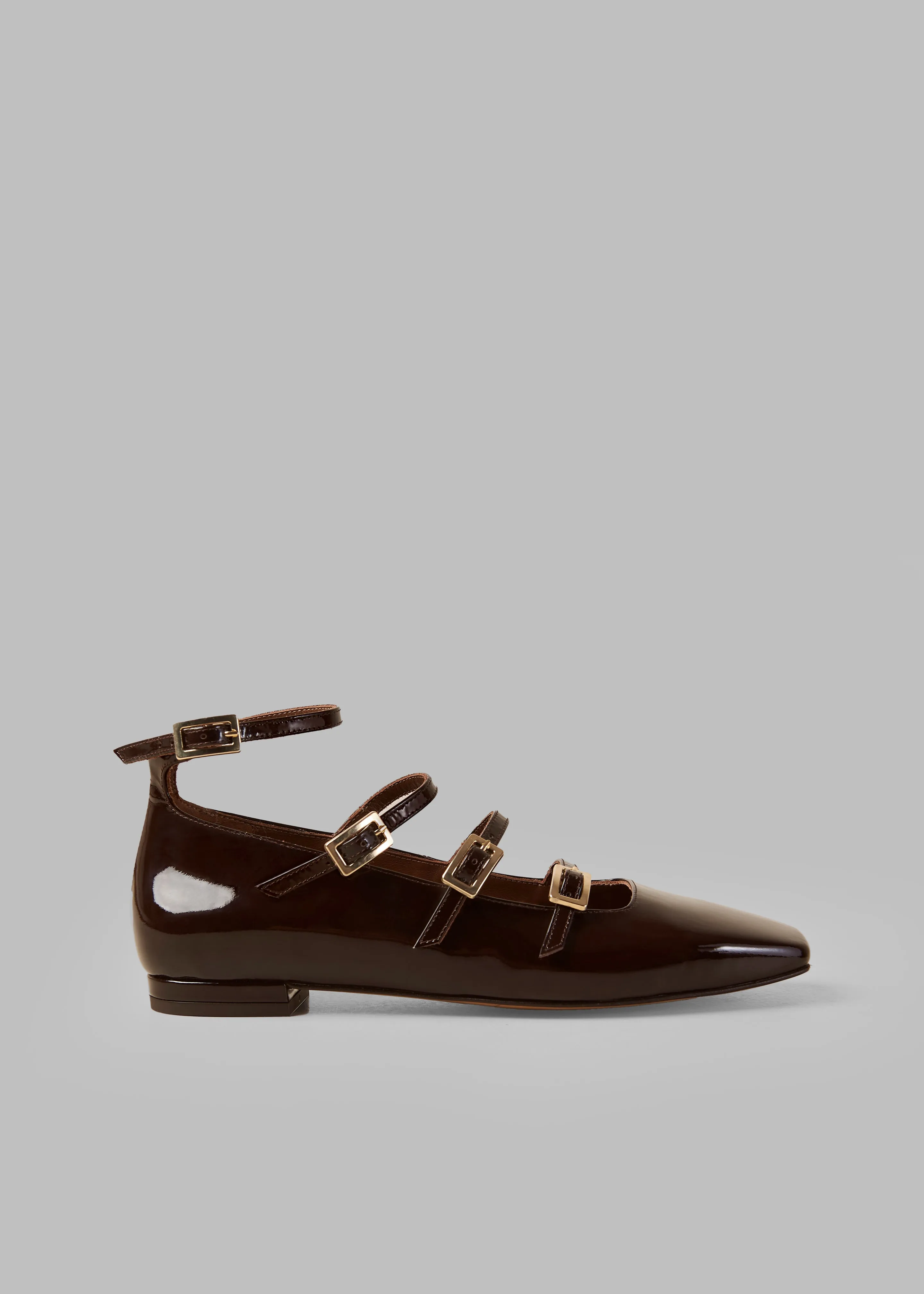 Alohas Luke Onix Leather Ballet Flats - Coffee Brown sold by Frankie Shop product image thumbnail 4
