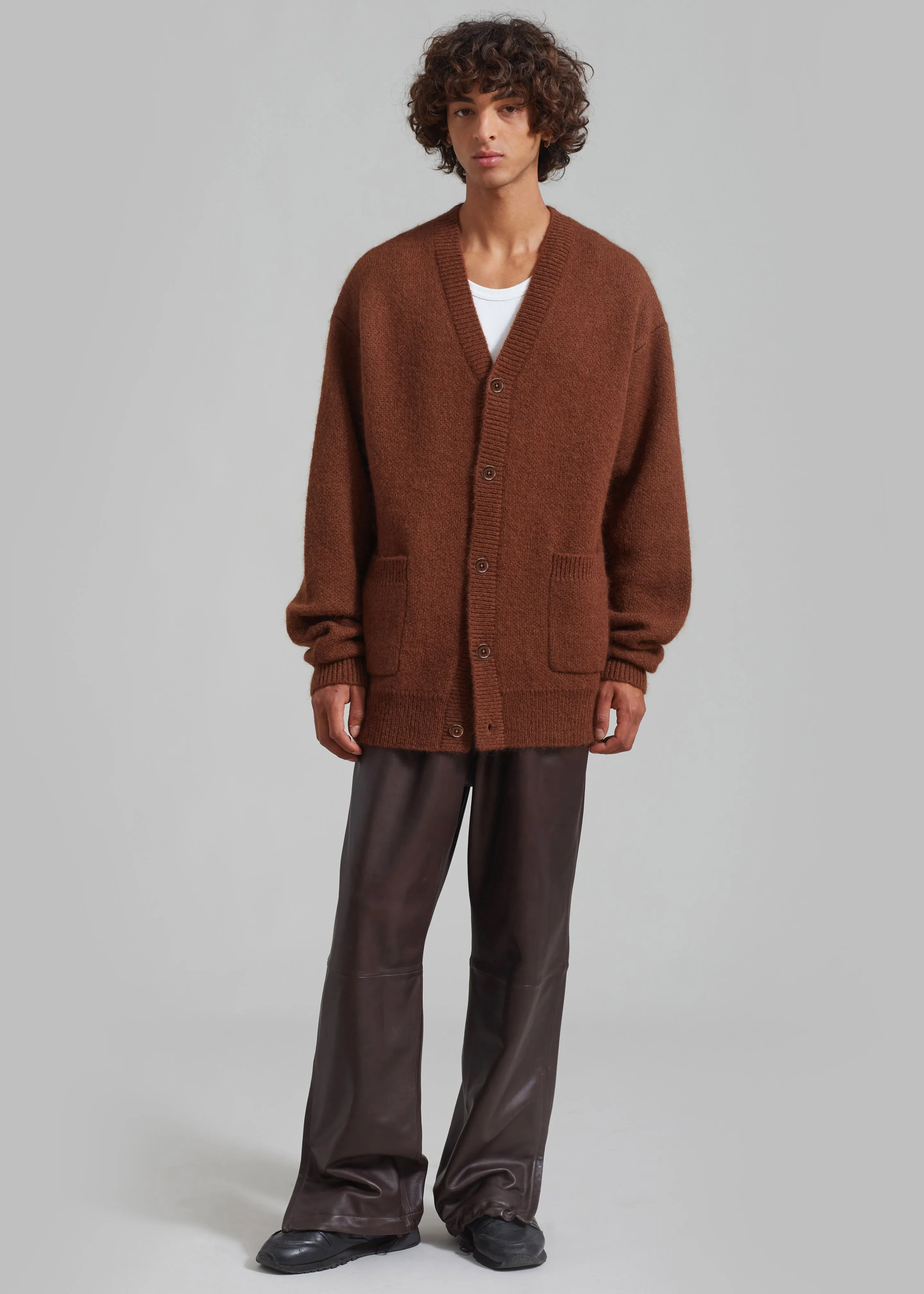 Lucas Cardigan - Brown sold by Frankie Shop product image thumbnail 2