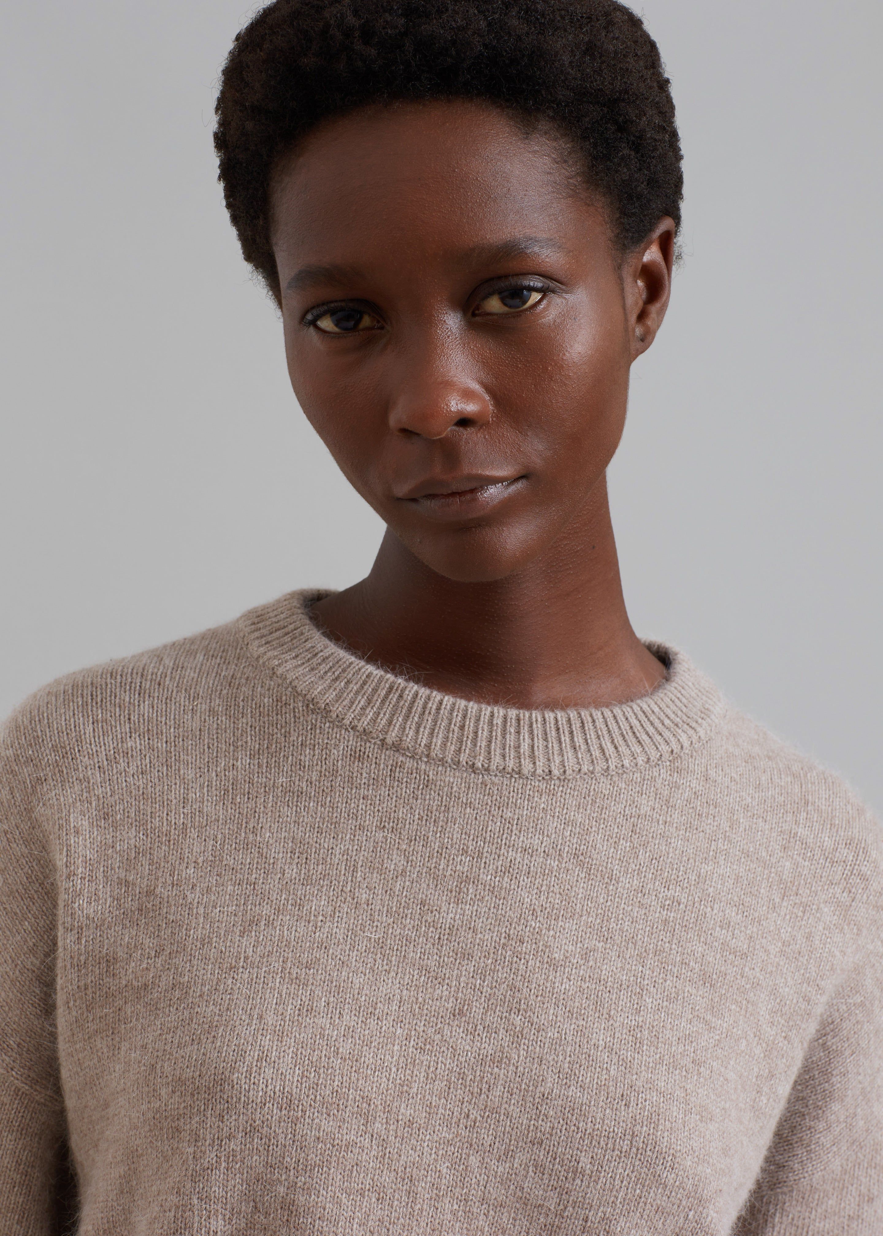 Dori Sweater & Scarf Set - Taupe sold by Frankie Shop product image thumbnail 4