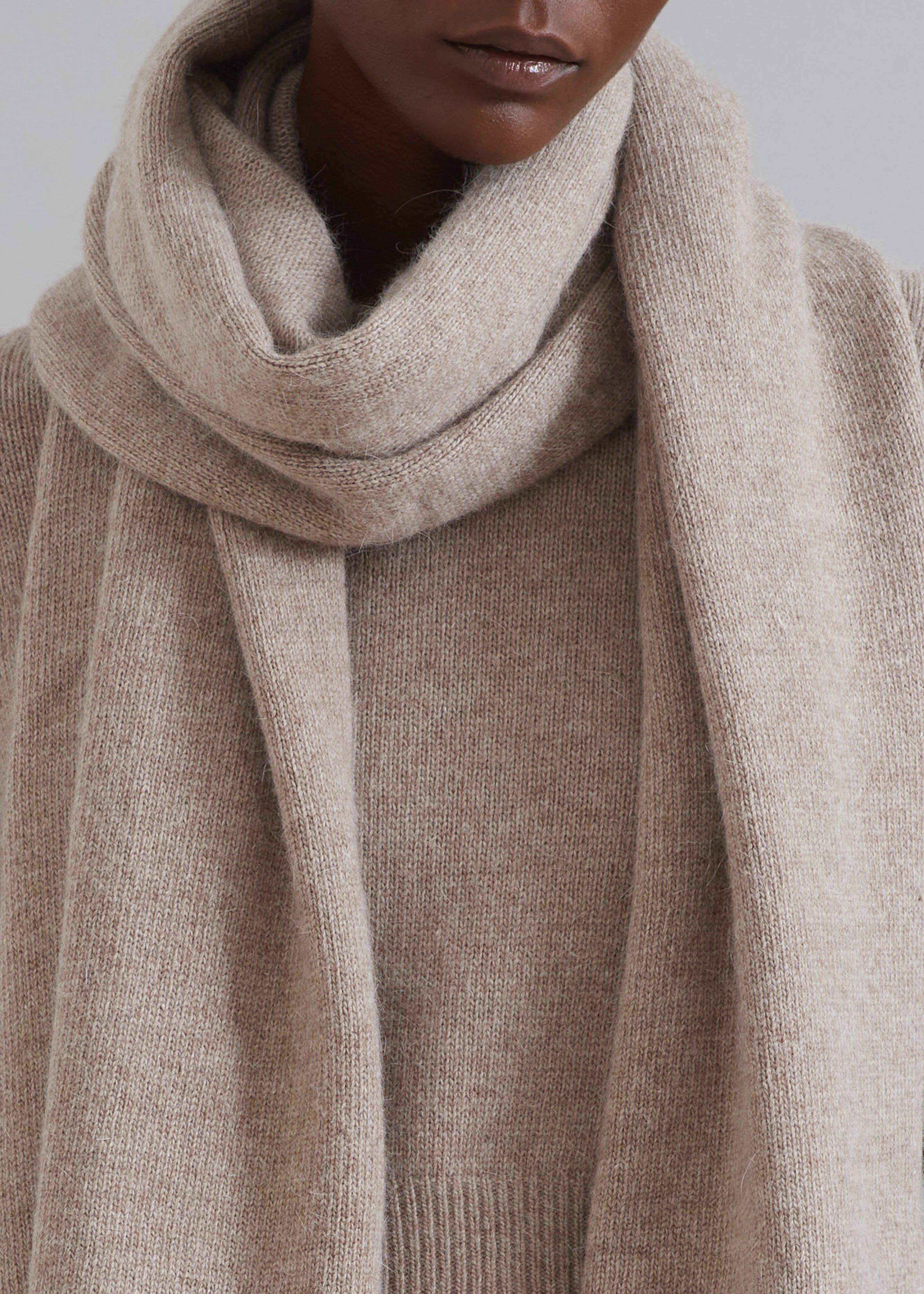 Dori Sweater & Scarf Set - Taupe sold by Frankie Shop product image thumbnail 3