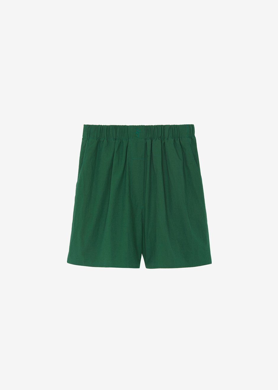 Lui Cotton Boxer Short - Hunter Green sold by Frankie Shop product image thumbnail 3