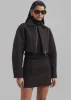 Kerrigan Wool Mini Skirt - Brown sold by Frankie Shop