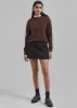 Kerrigan Wool Mini Skirt - Brown sold by Frankie Shop