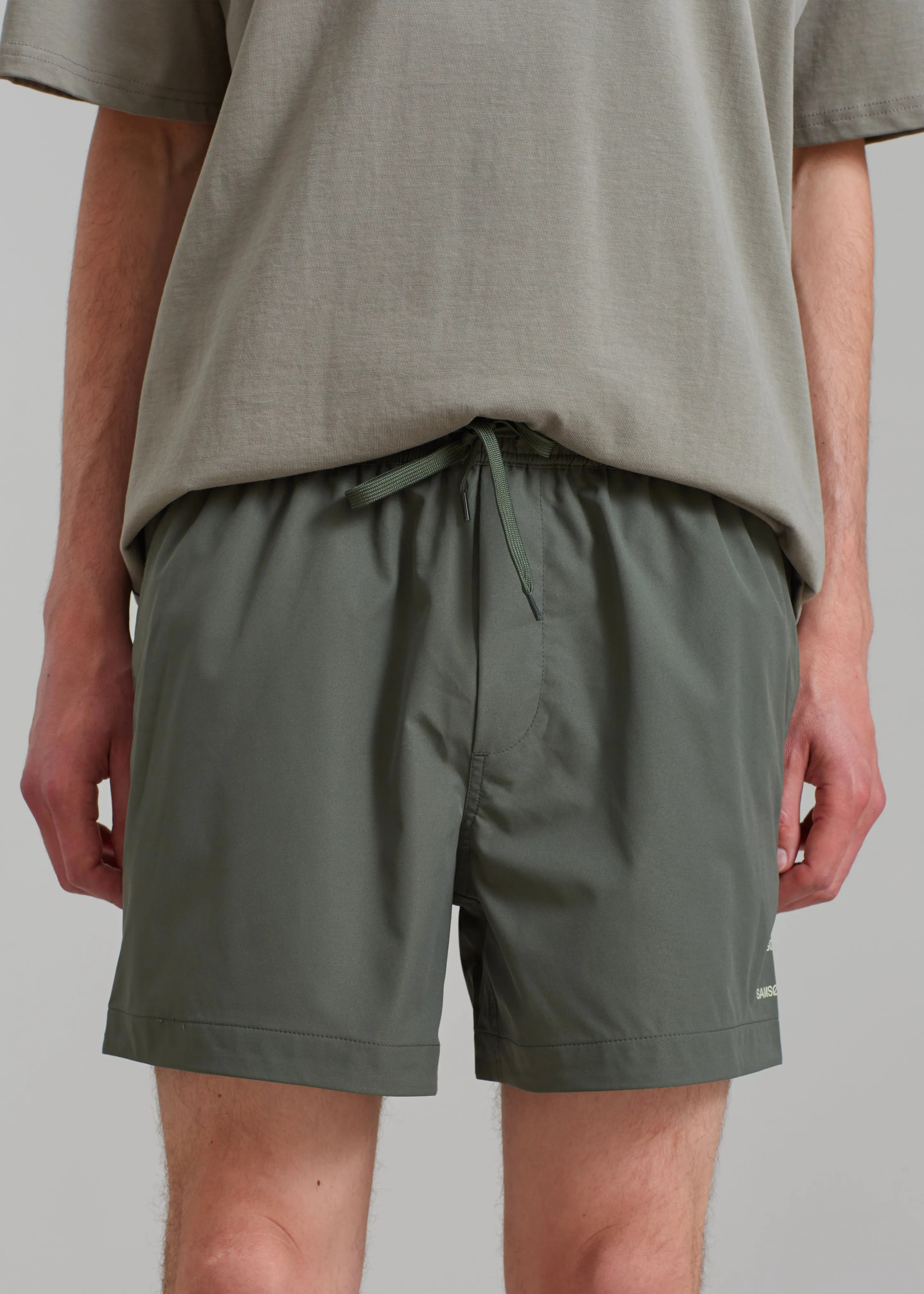 Samsøe & Samsøe Moses Swim Shorts - Beetle sold by Frankie Shop product image thumbnail 3