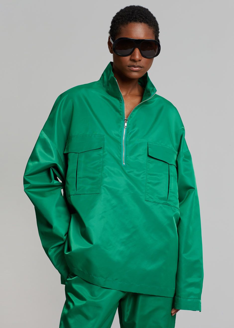 Kevin Anorak Jacket - Kelly Green sold by Frankie Shop product image thumbnail 2