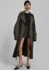 Mavis Oversized Trench - Khaki sold by Frankie Shop