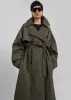 Mavis Oversized Trench - Khaki sold by Frankie Shop
