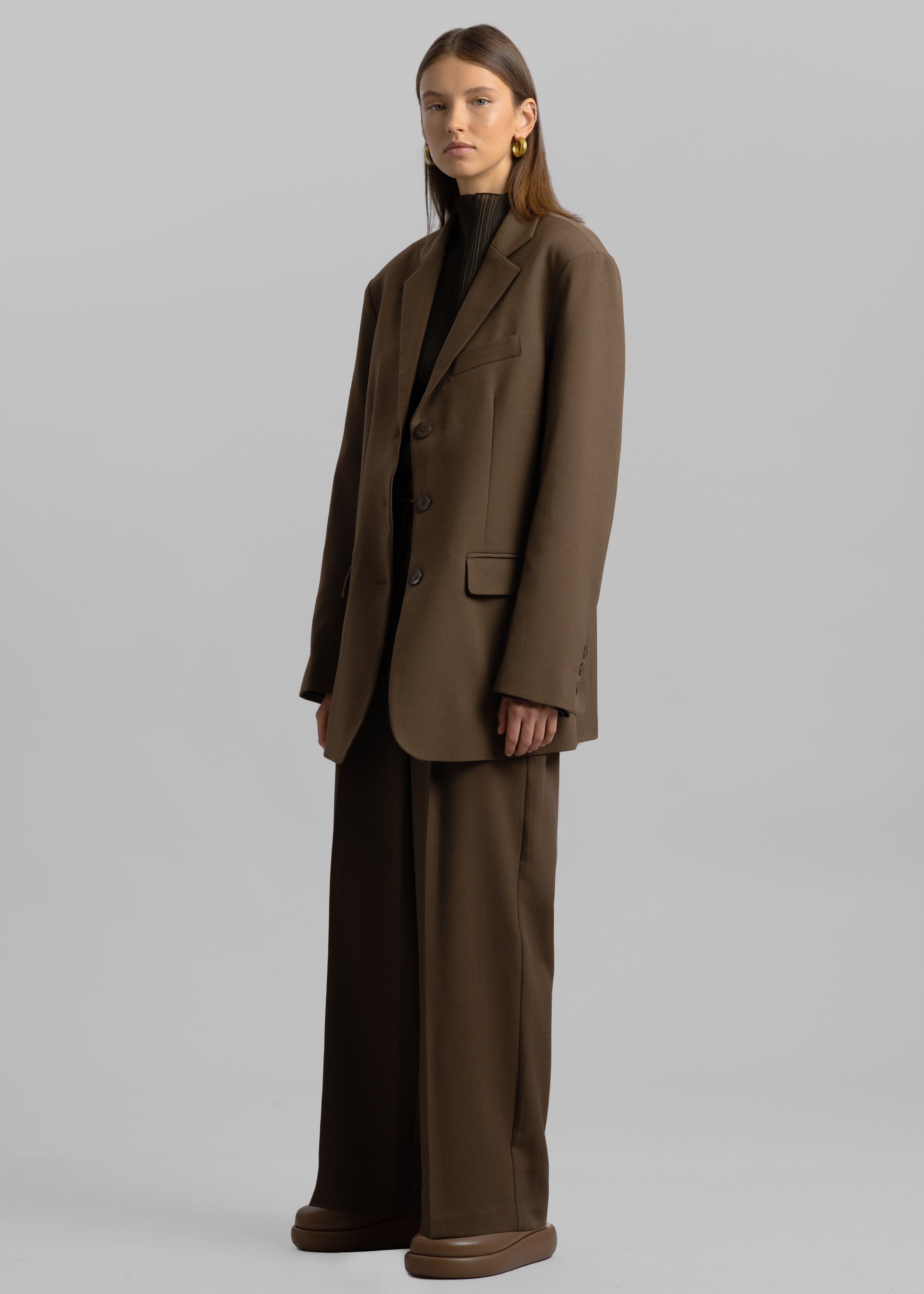 Marquesa Pants - Chocolate sold by Frankie Shop product image thumbnail 6