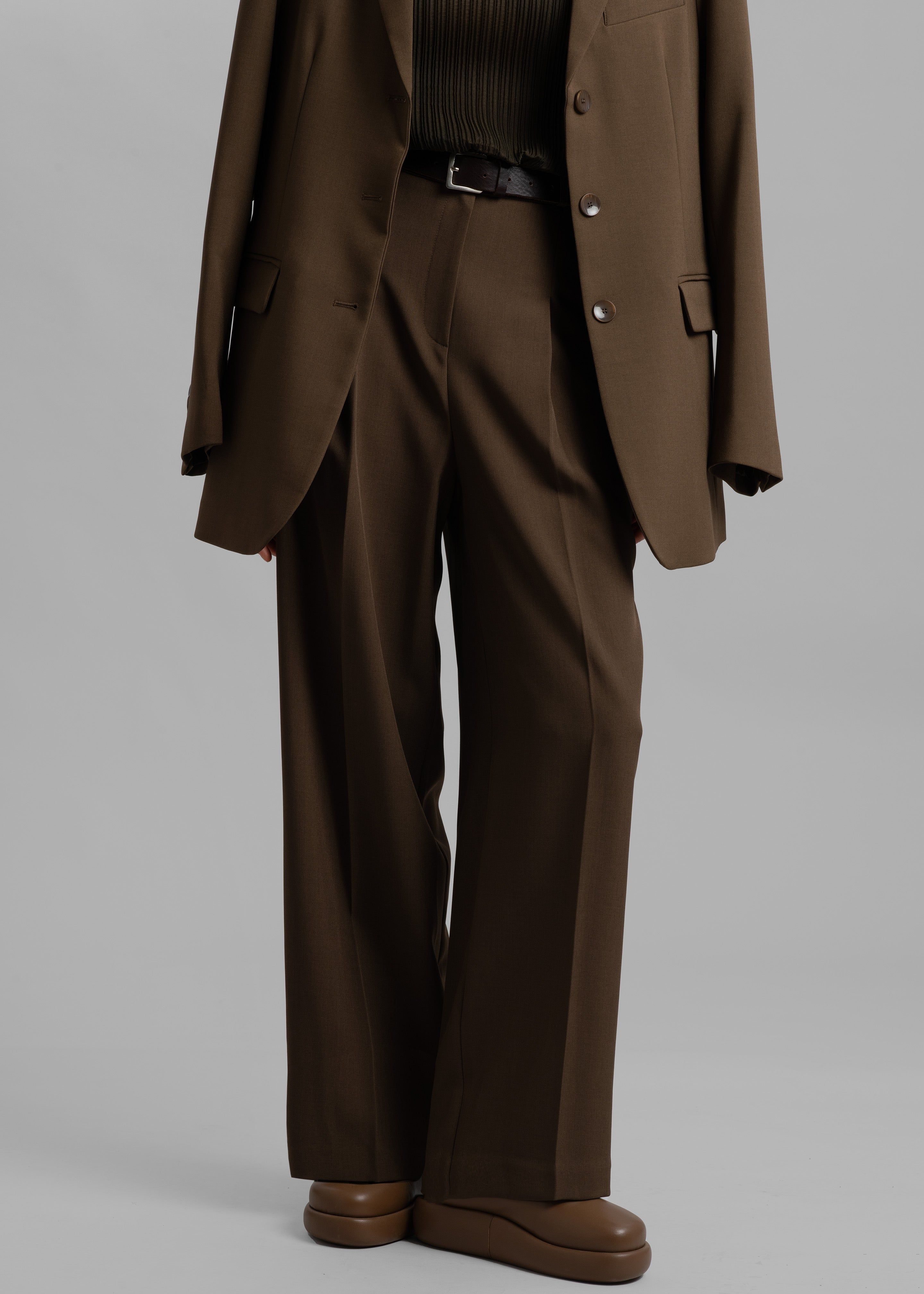Marquesa Pants - Chocolate sold by Frankie Shop product image thumbnail 2