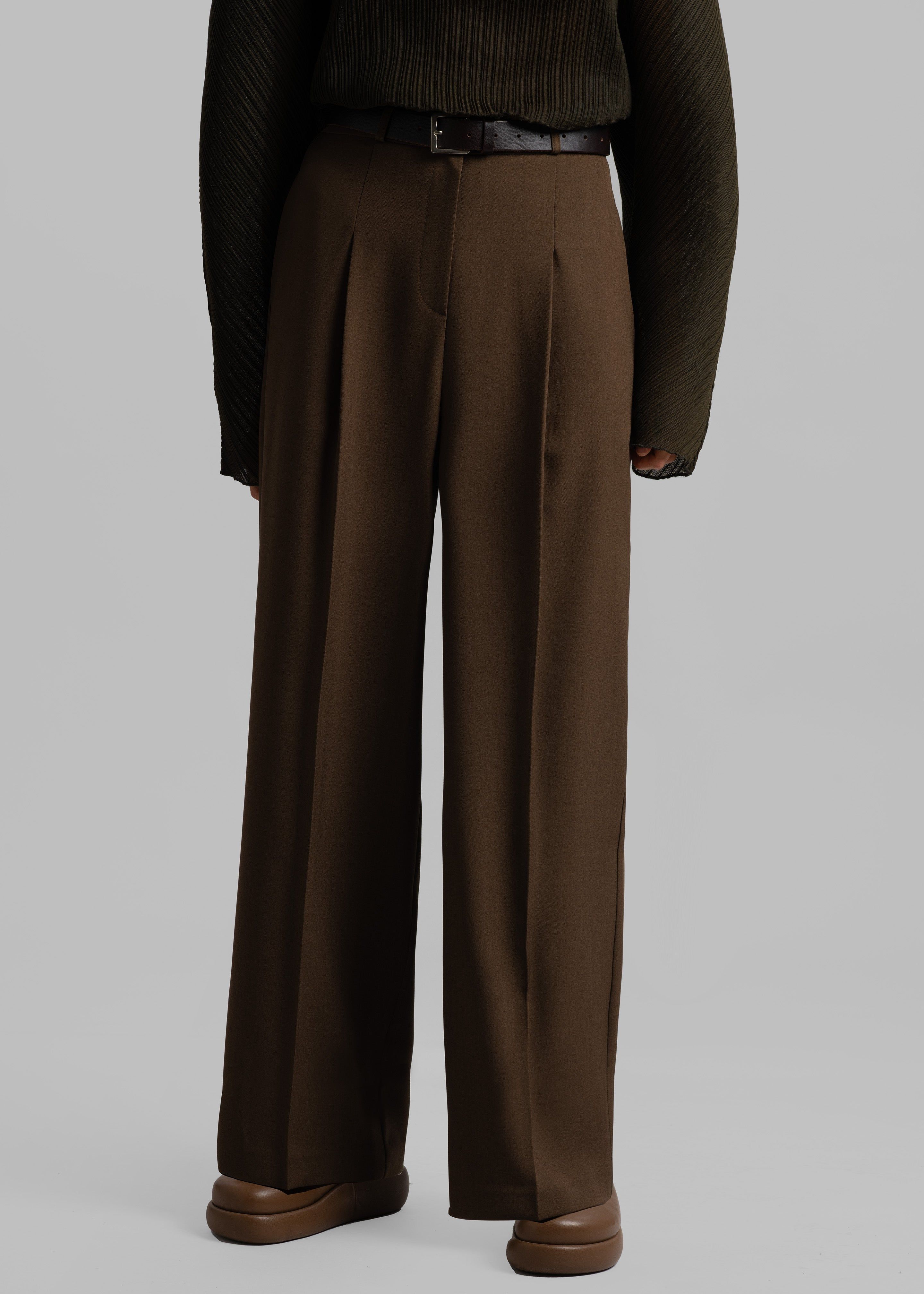 Marquesa Pants - Chocolate sold by Frankie Shop product image thumbnail 10