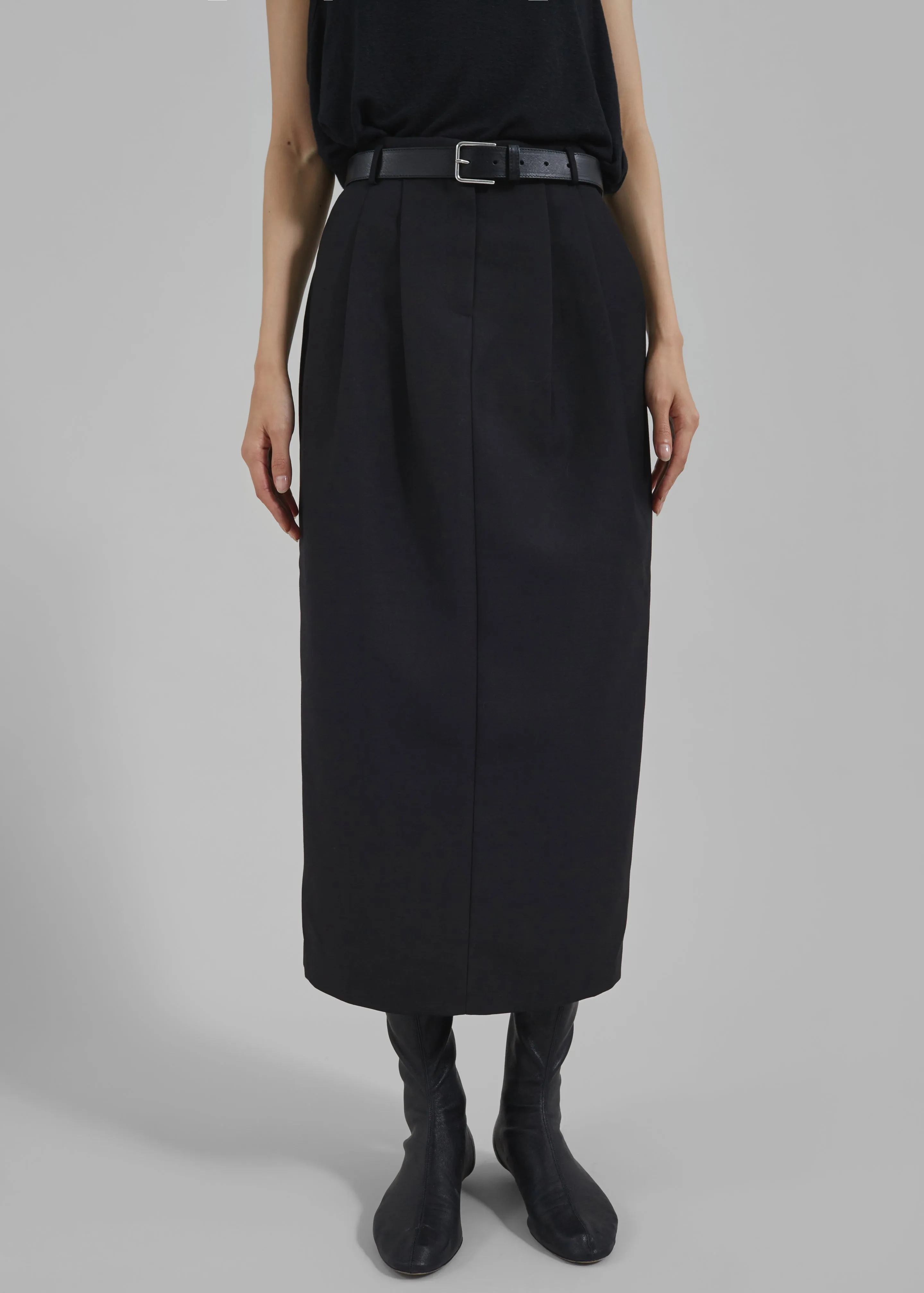 Letty Midi Pencil Skirt - Black sold by Frankie Shop product image thumbnail 3