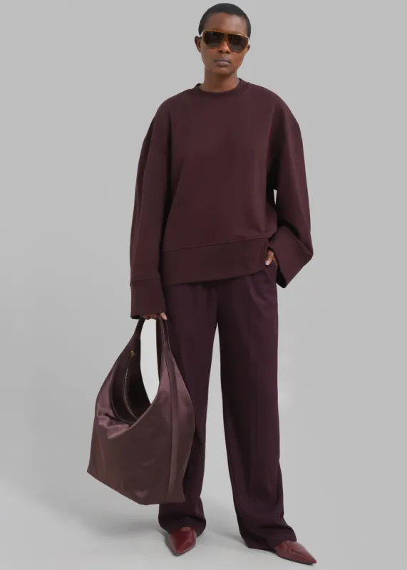 Kylen Trousers - Prune sold by Frankie Shop