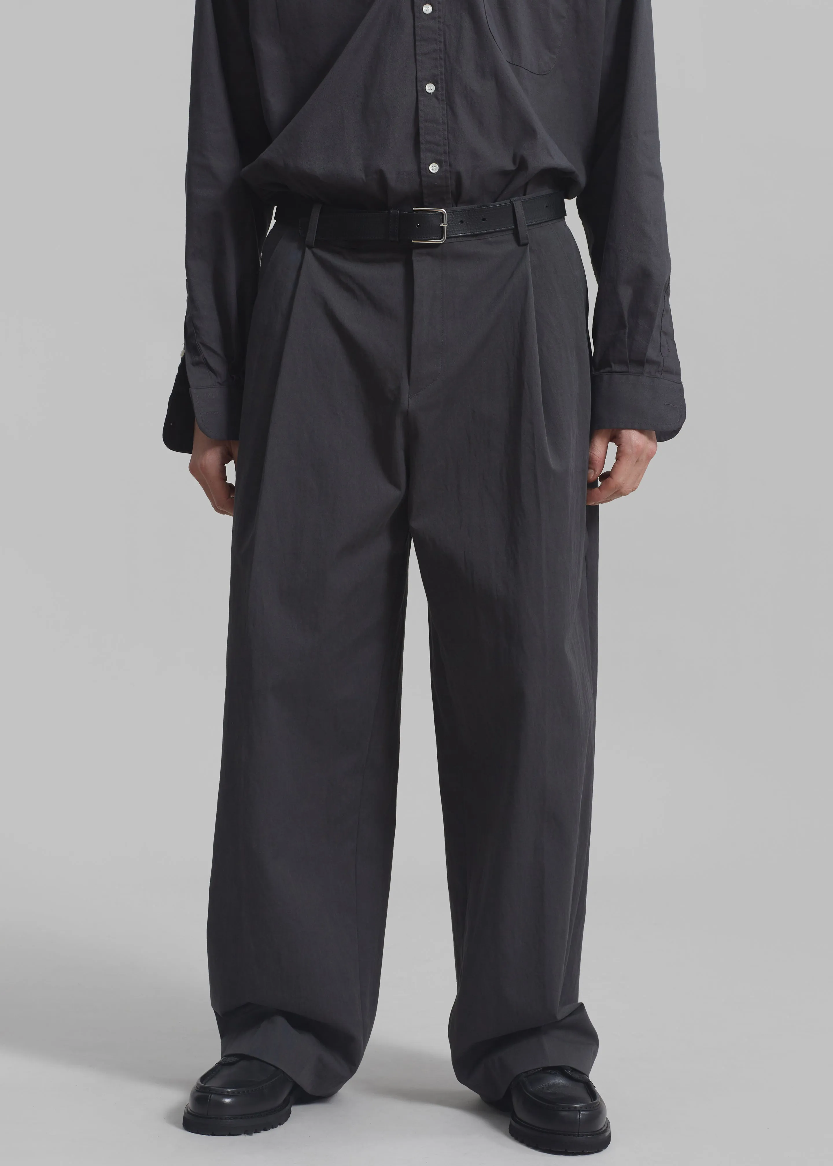 Brandon Trousers - Charcoal sold by Frankie Shop