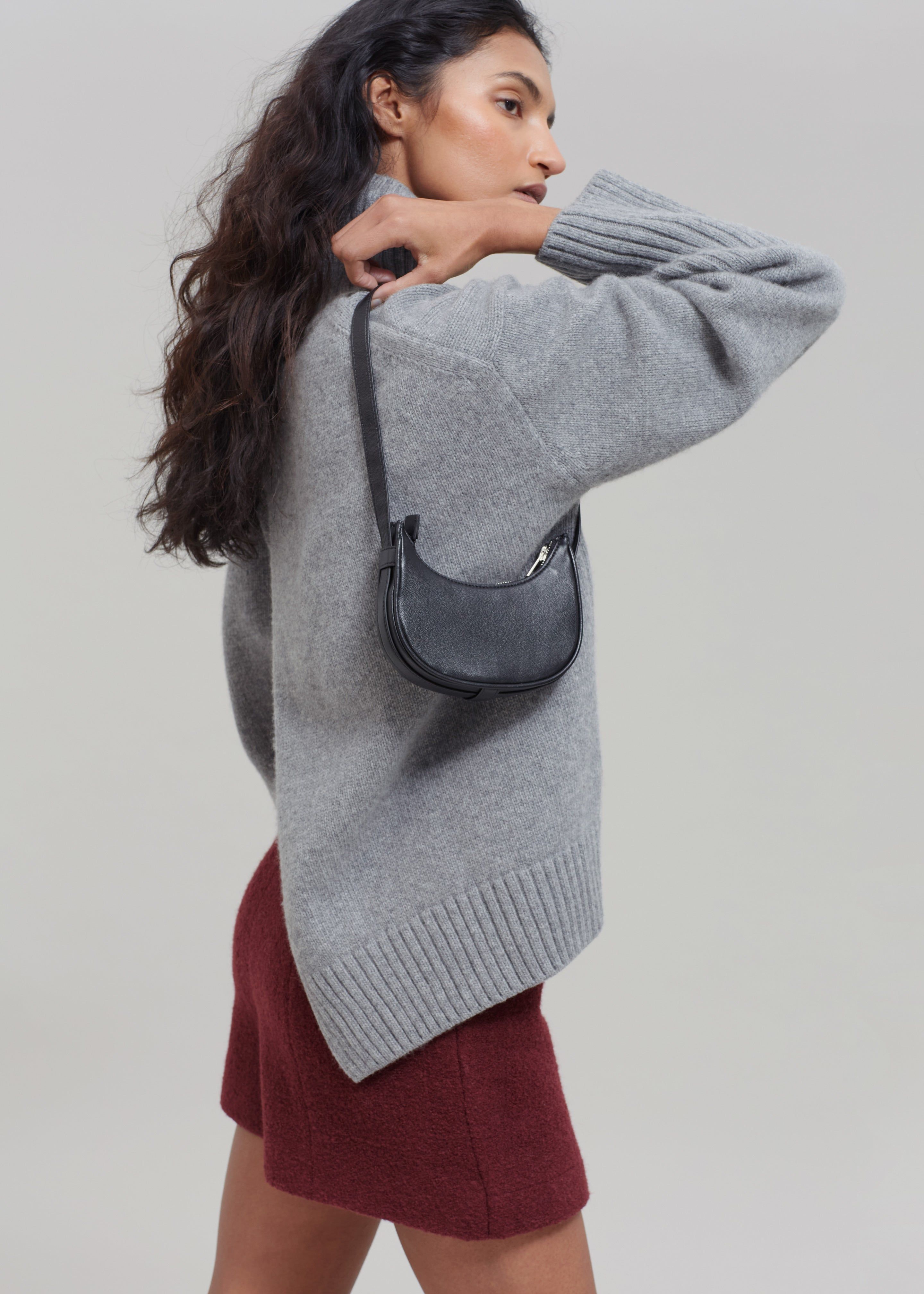 Shaw Mini Crescent Bag - Black sold by Frankie Shop product image thumbnail 2