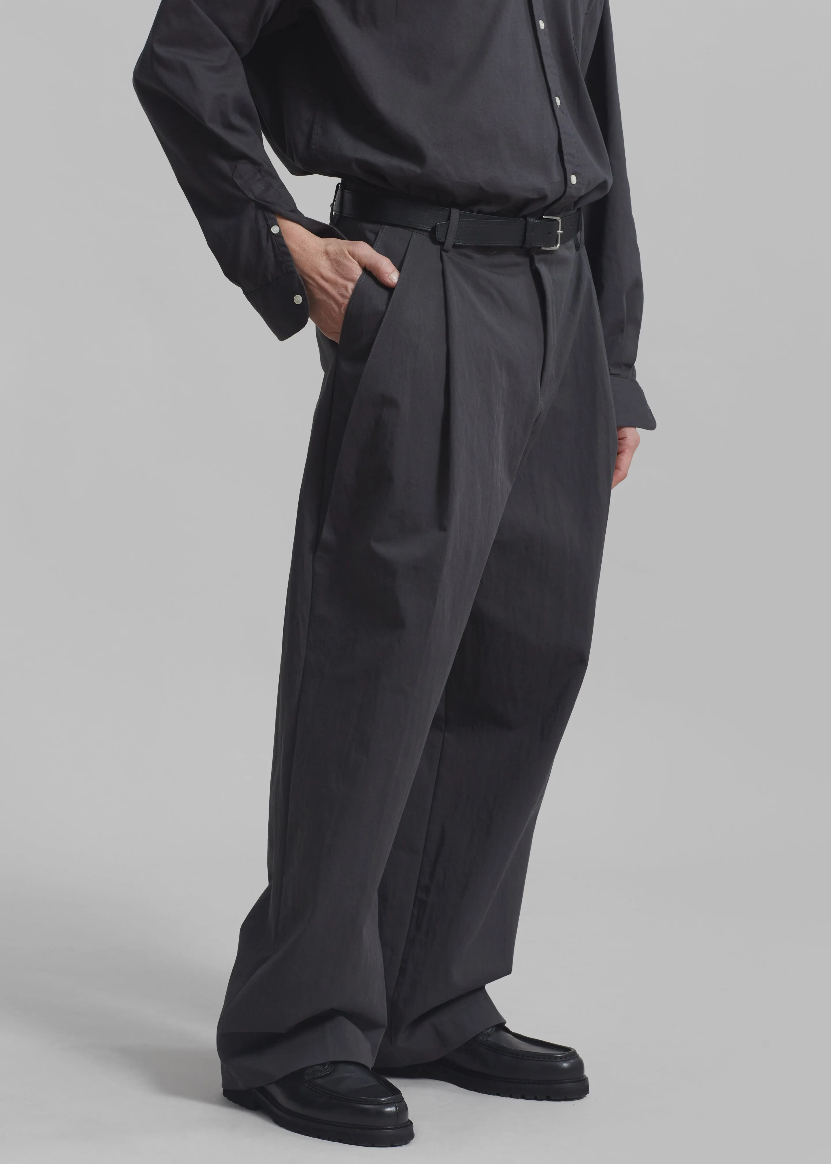 Brandon Trousers - Charcoal sold by Frankie Shop product image thumbnail 4