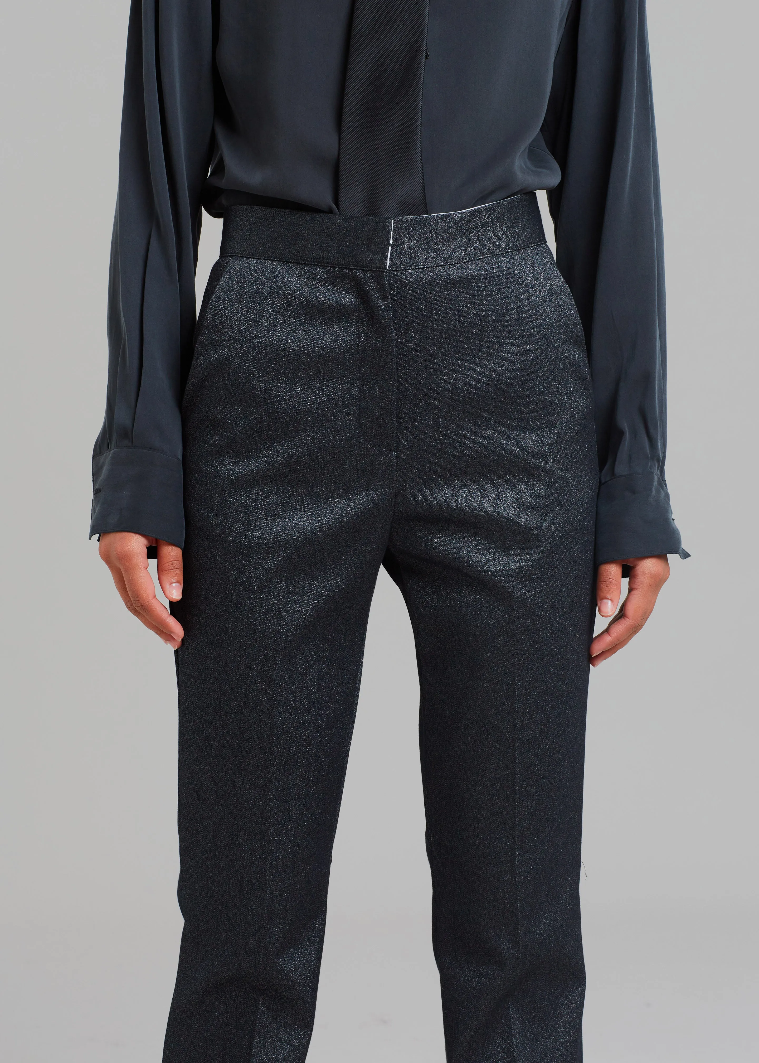 Alix Bootcut Pant - Lurex Grey sold by Frankie Shop product image thumbnail 3