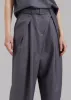 Clay Belted Pants - Grey sold by Frankie Shop