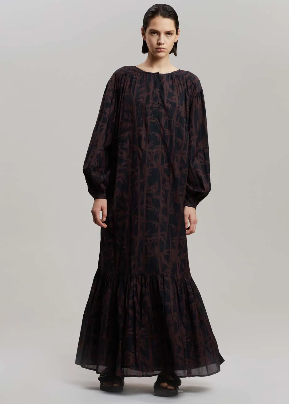 Róhe Lynn Dress - Bamboo Brown sold by Frankie Shop product image thumbnail 5