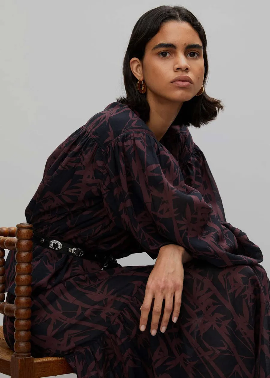 Róhe Lynn Dress - Bamboo Brown sold by Frankie Shop product image thumbnail 4