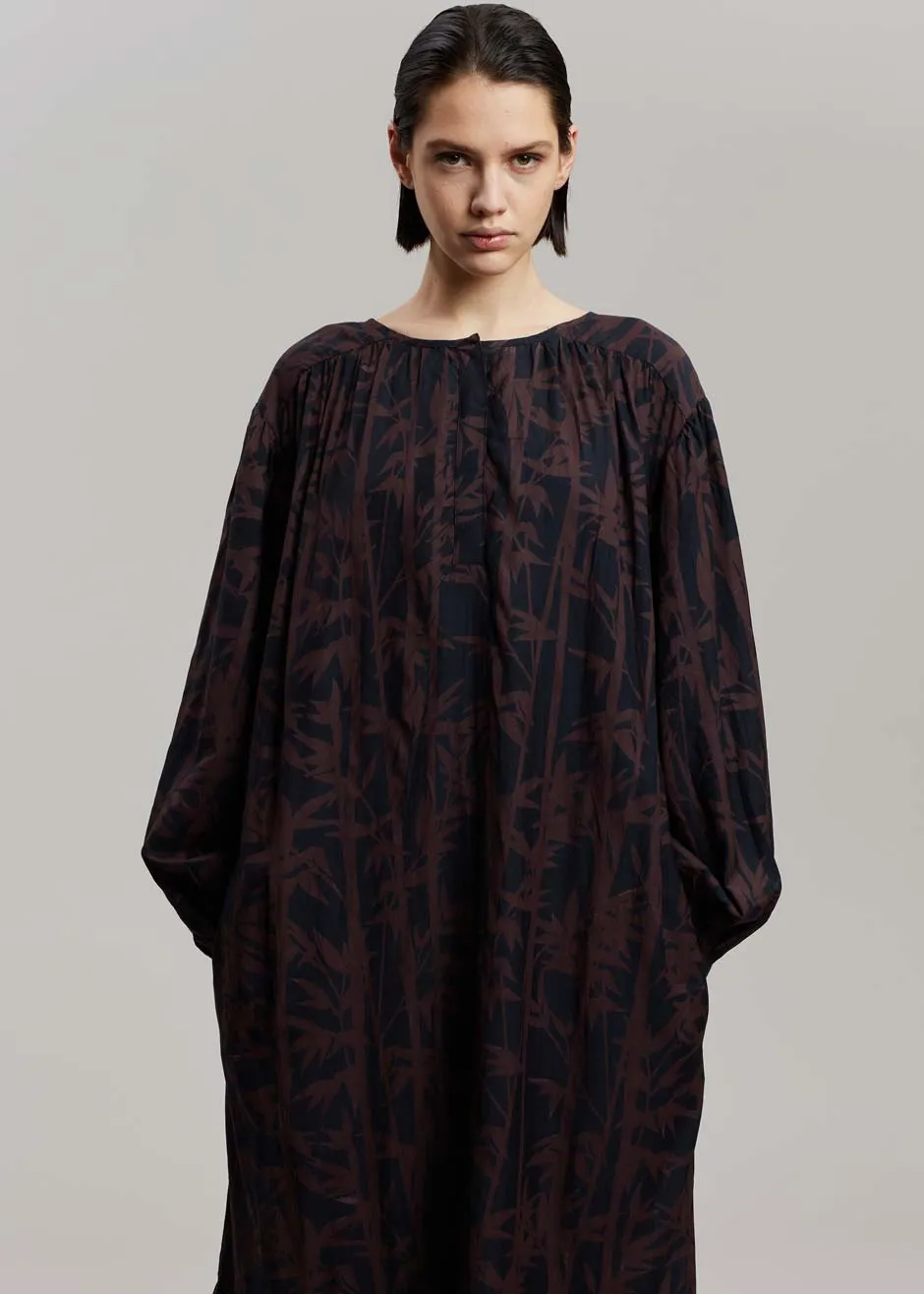 Róhe Lynn Dress - Bamboo Brown sold by Frankie Shop product image thumbnail 3