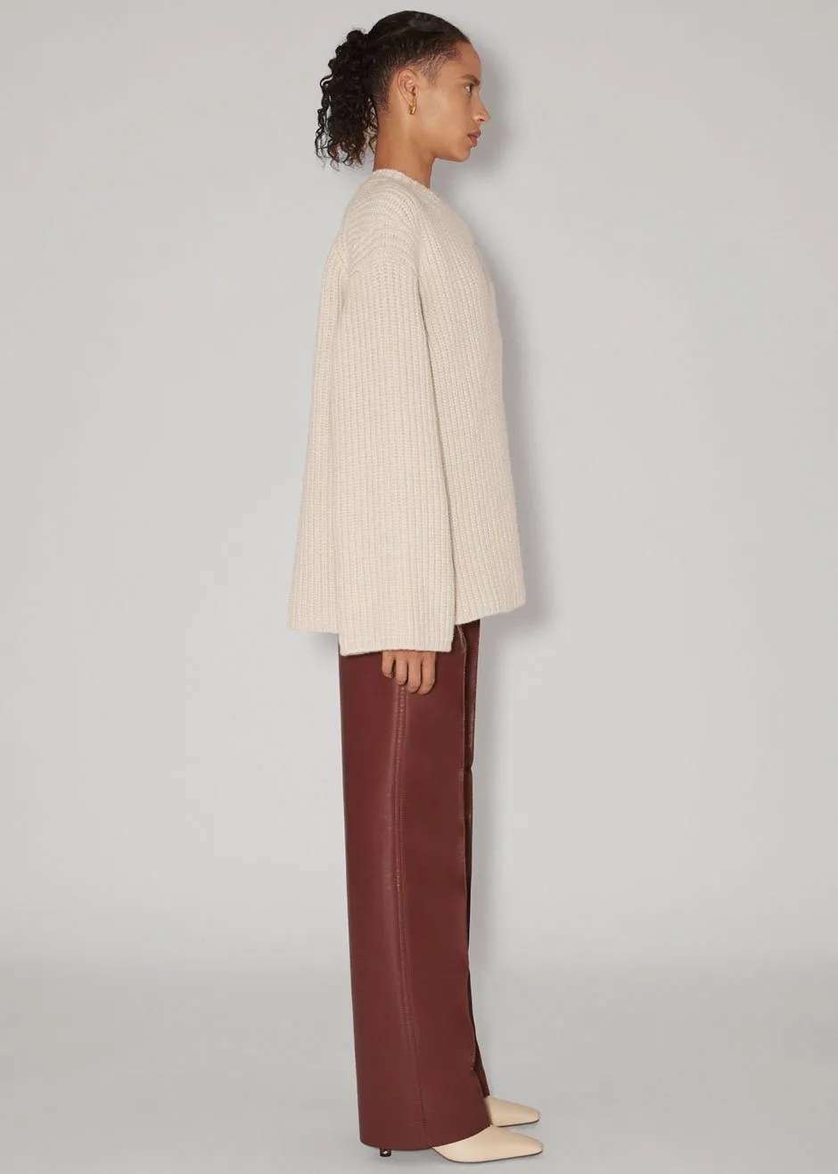 Nanushka Maura Sweater - Beige sold by Frankie Shop product image thumbnail 5