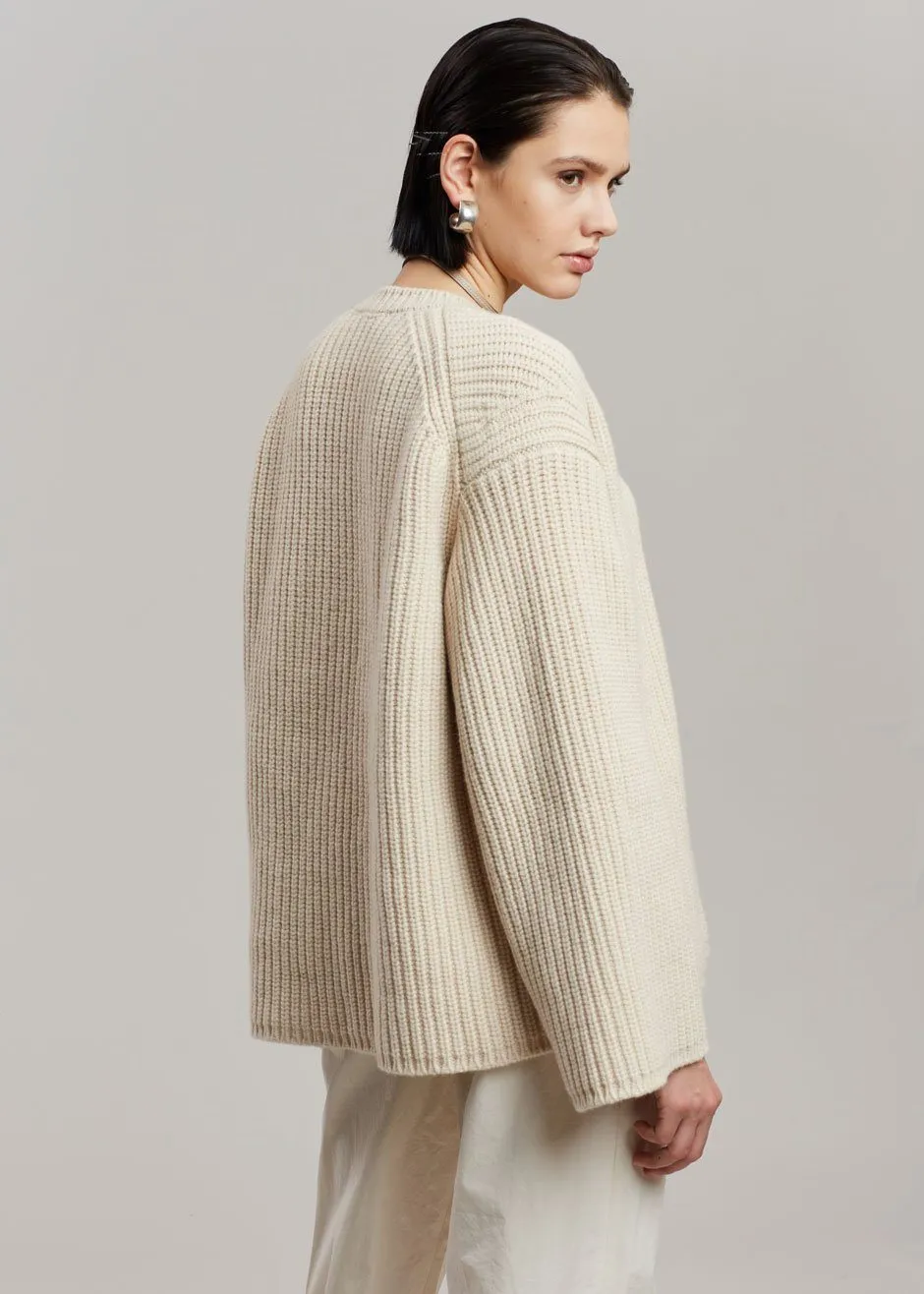 Nanushka Maura Sweater - Beige sold by Frankie Shop product image thumbnail 3