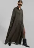 Avery Shirt Dress - Khaki sold by Frankie Shop