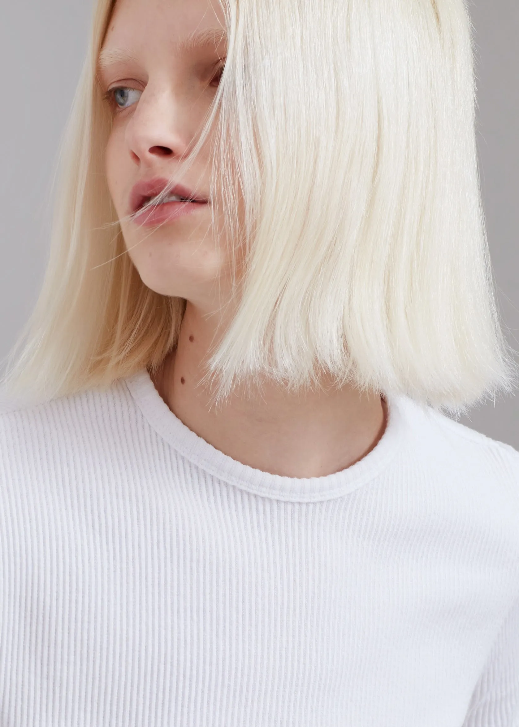 Nico Cropped Tee - White sold by Frankie Shop product image thumbnail 3