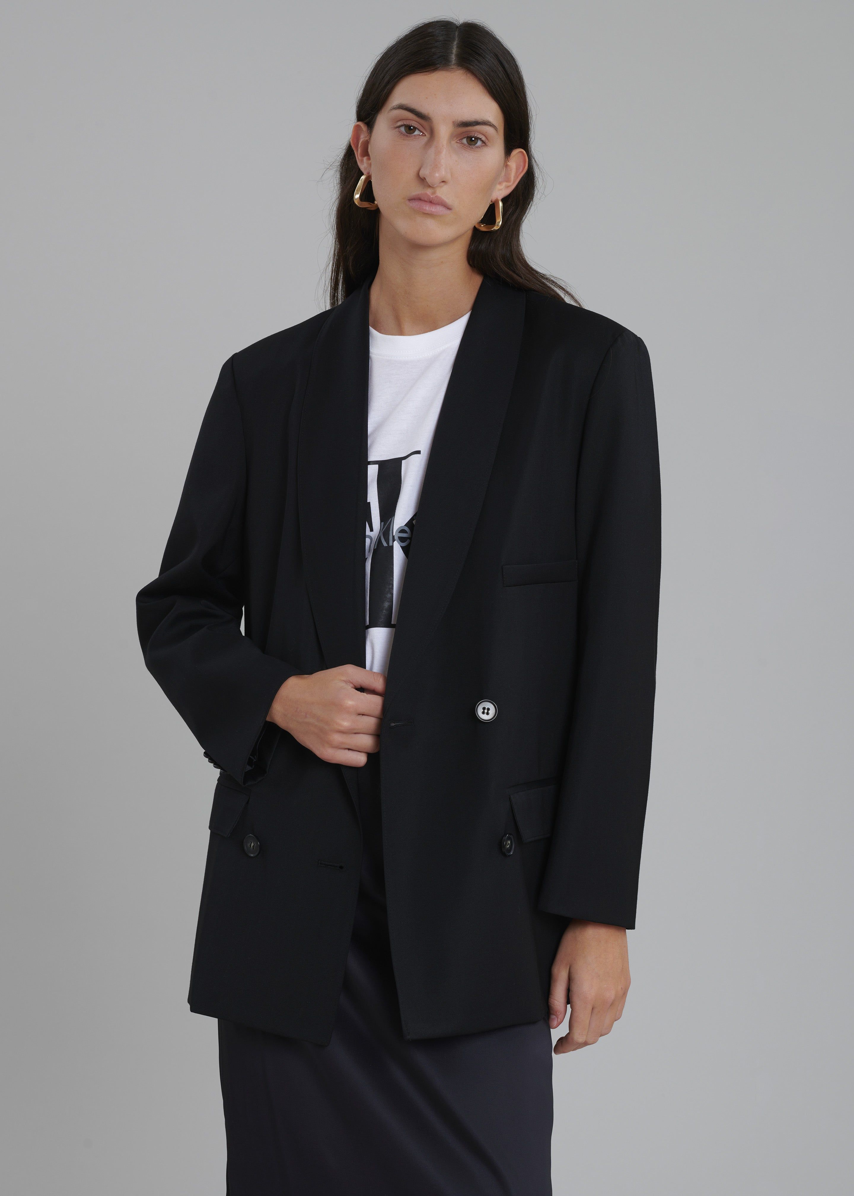 Sidonie Blazer - Black sold by Frankie Shop product image thumbnail 3