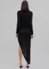 Christopher Esber Framed Drape Slice Dress - Black sold by Frankie Shop