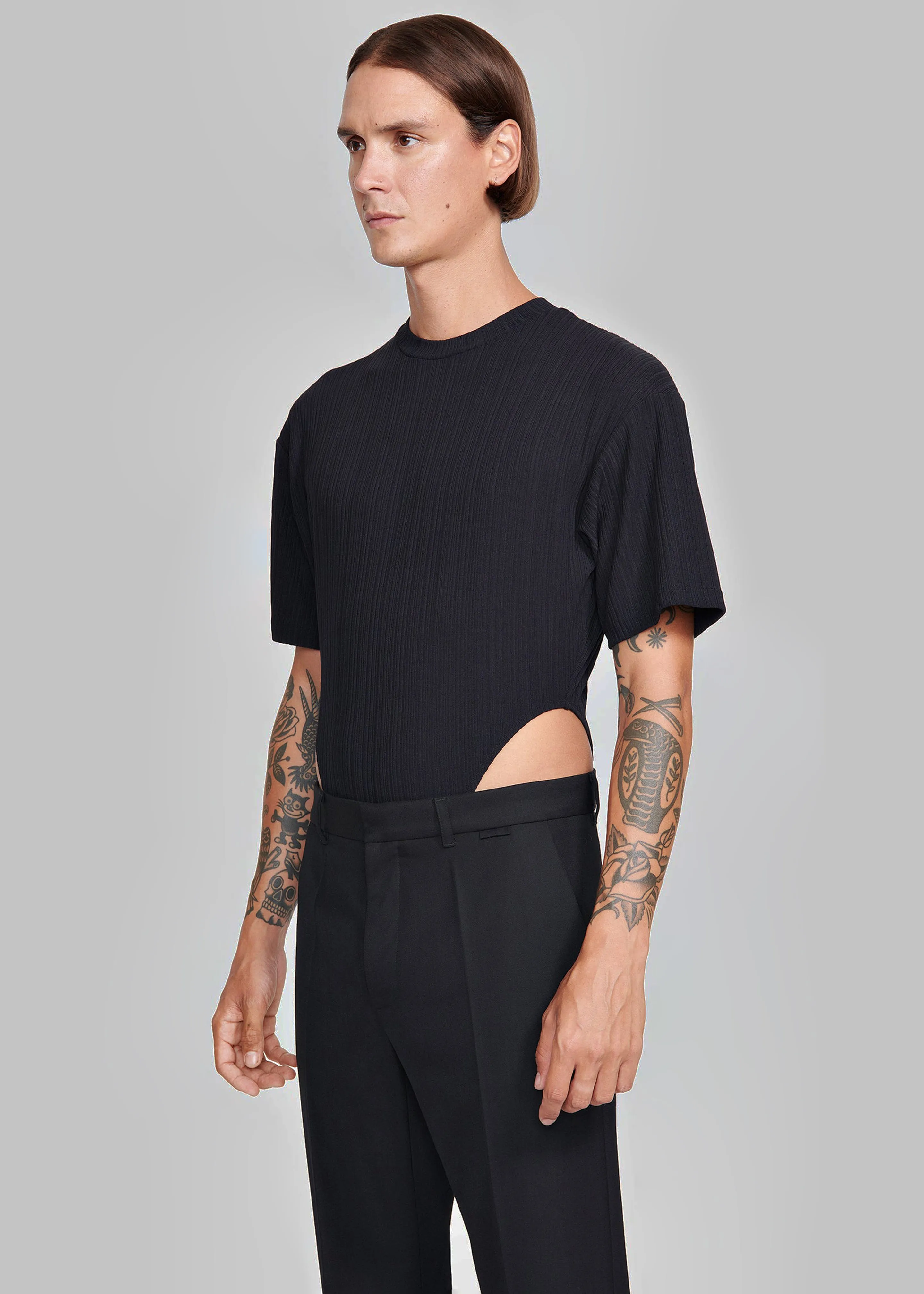Louis Gabriel Nouchi Body T-Shirt - Black sold by Frankie Shop product image thumbnail 3