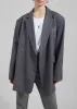 Quincy Blazer - Grey sold by Frankie Shop