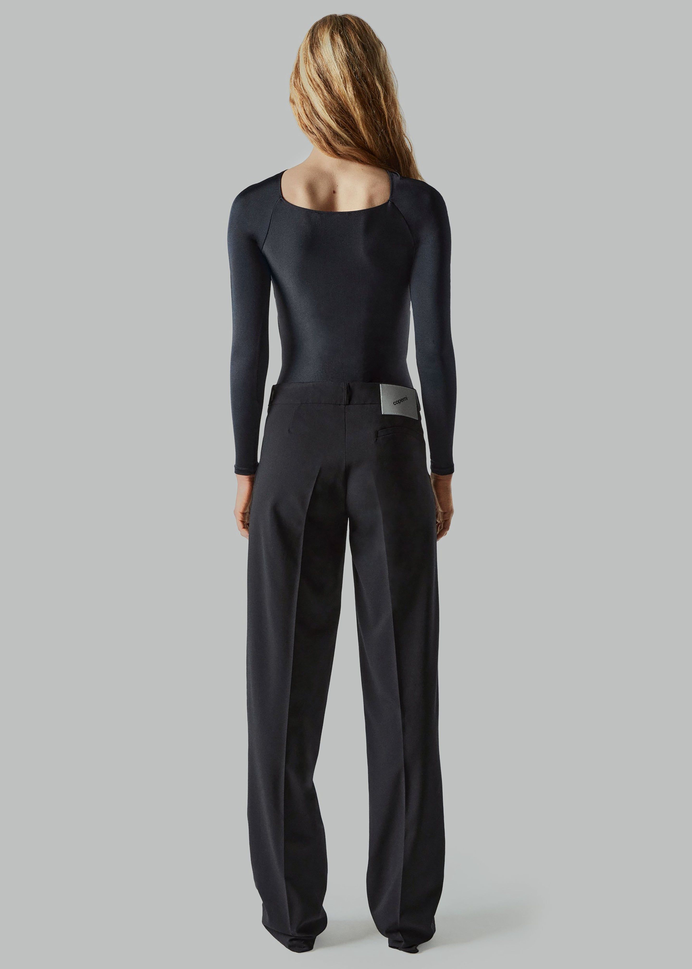 Coperni Cut-Out Jersey Bodysuit - Black sold by Frankie Shop product image thumbnail 5