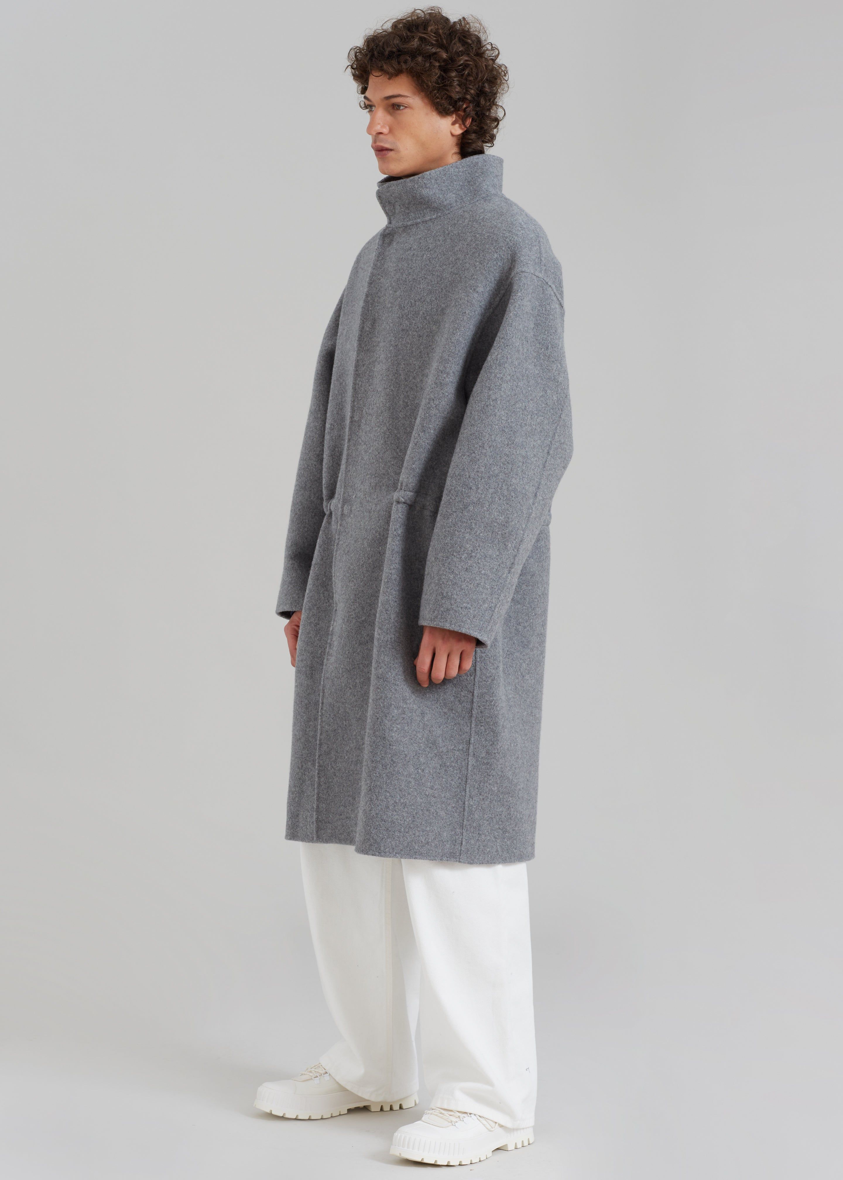 Lawson Coat - Grey Melange sold by Frankie Shop product image thumbnail 6