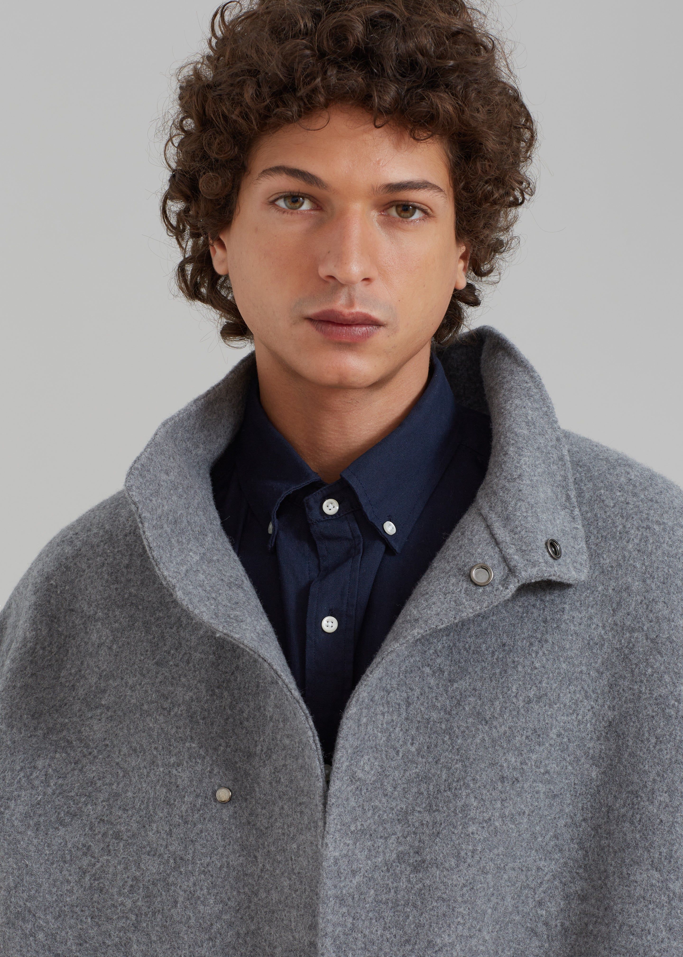 Lawson Coat - Grey Melange sold by Frankie Shop product image thumbnail 11