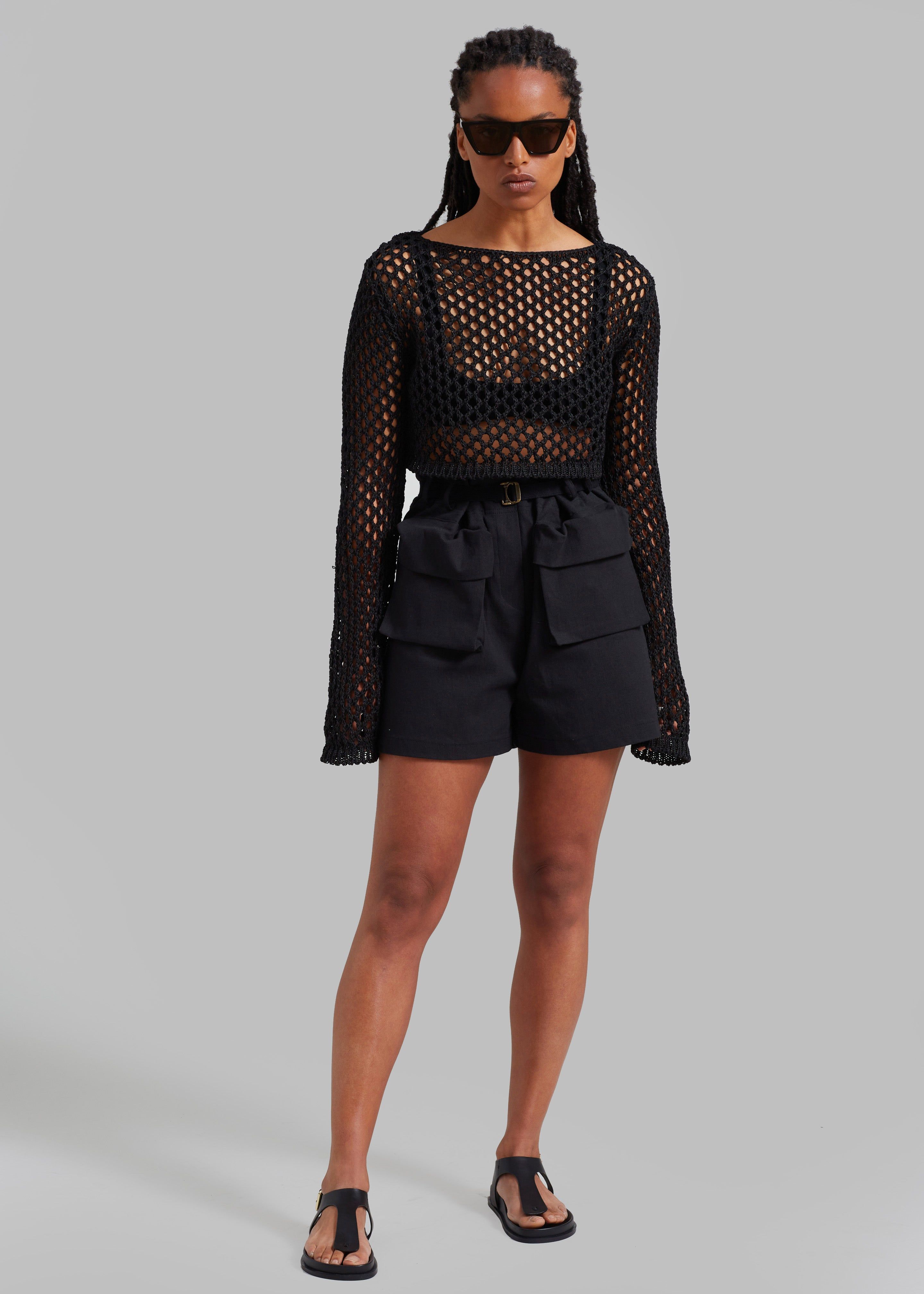 Raye Cargo Shorts - Black sold by Frankie Shop product image thumbnail 3