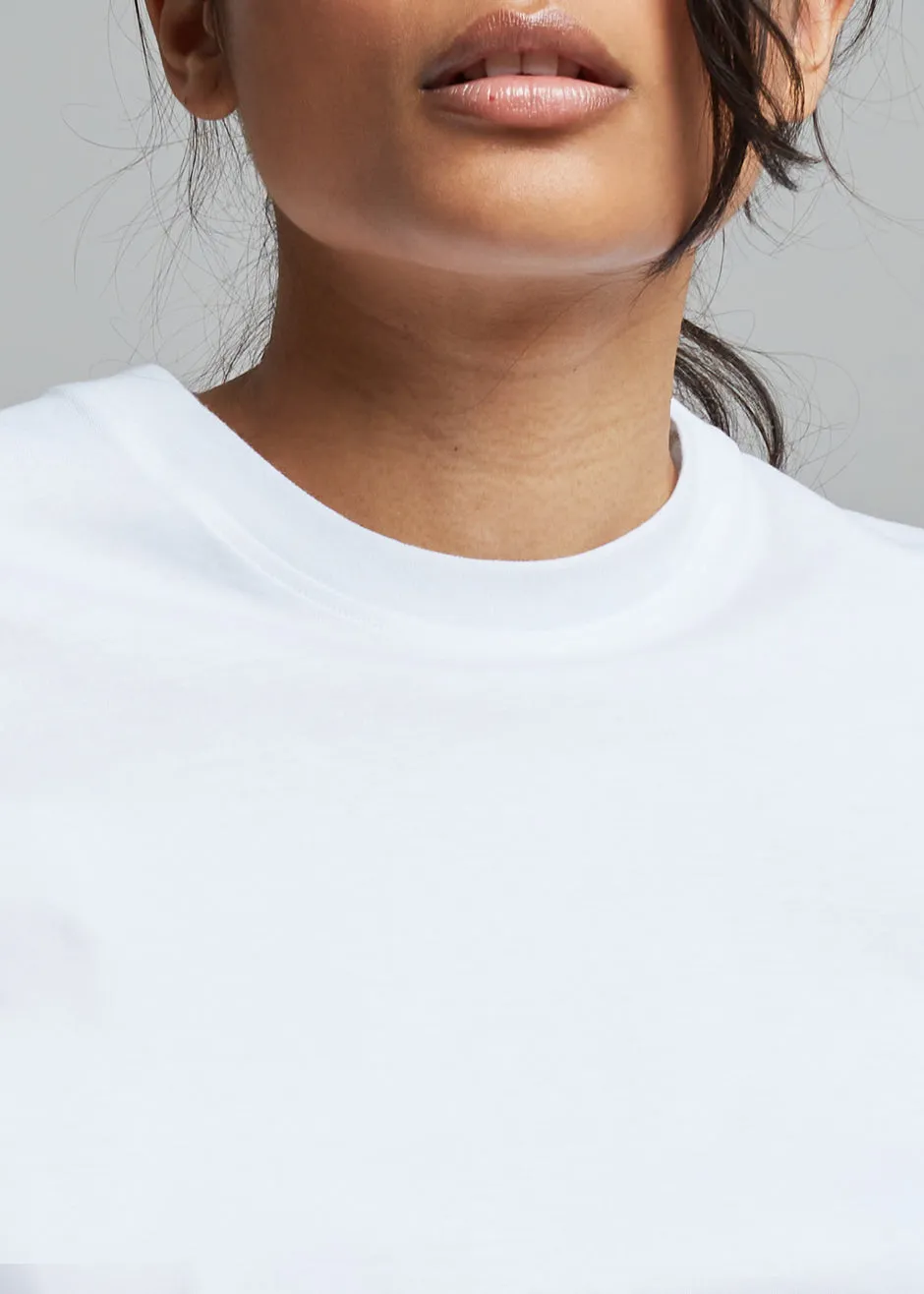 Lilou Simple Tee - Optic White sold by Frankie Shop product image thumbnail 5