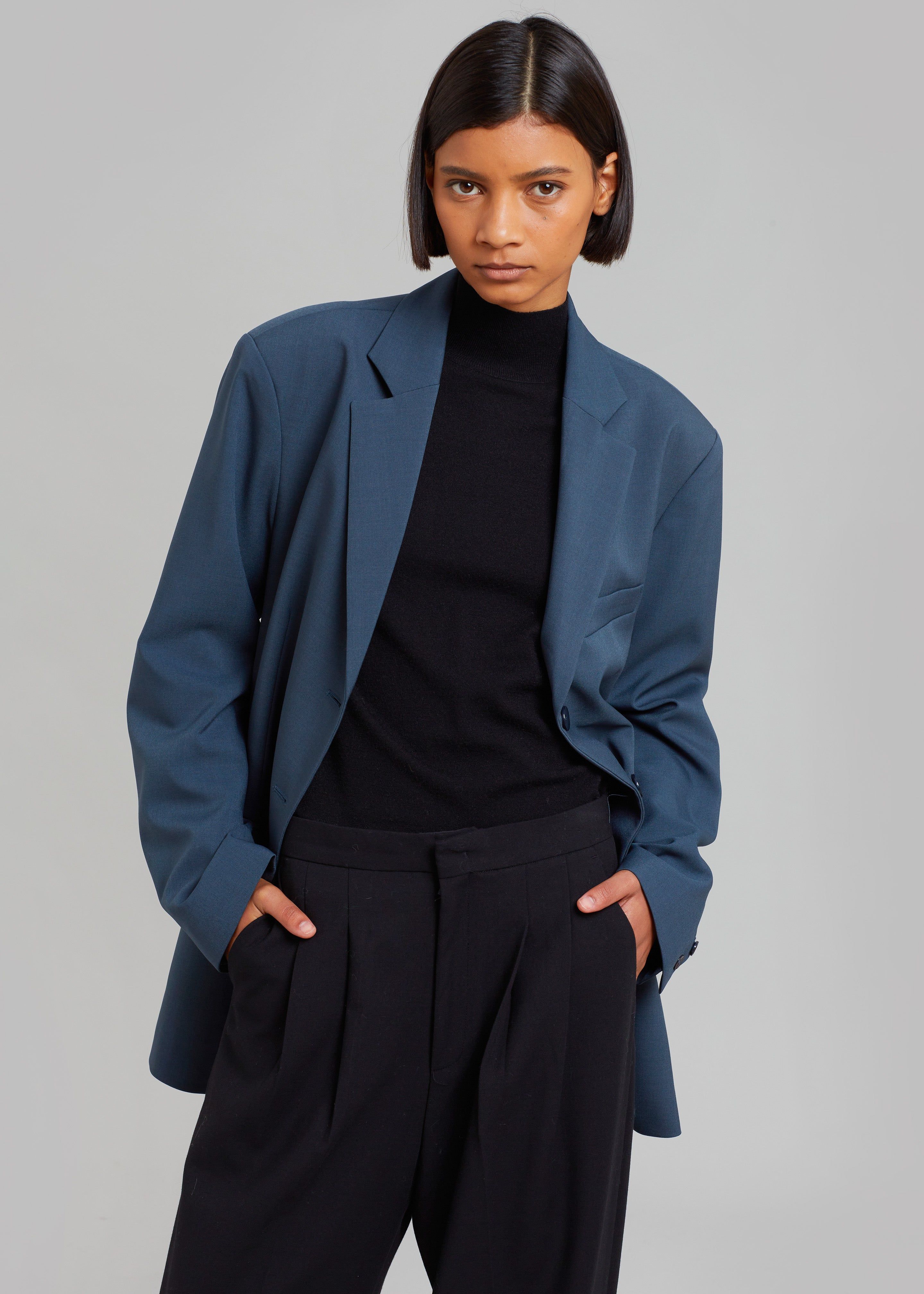 Marquesa Blazer - Slate Grey sold by Frankie Shop product image thumbnail 4