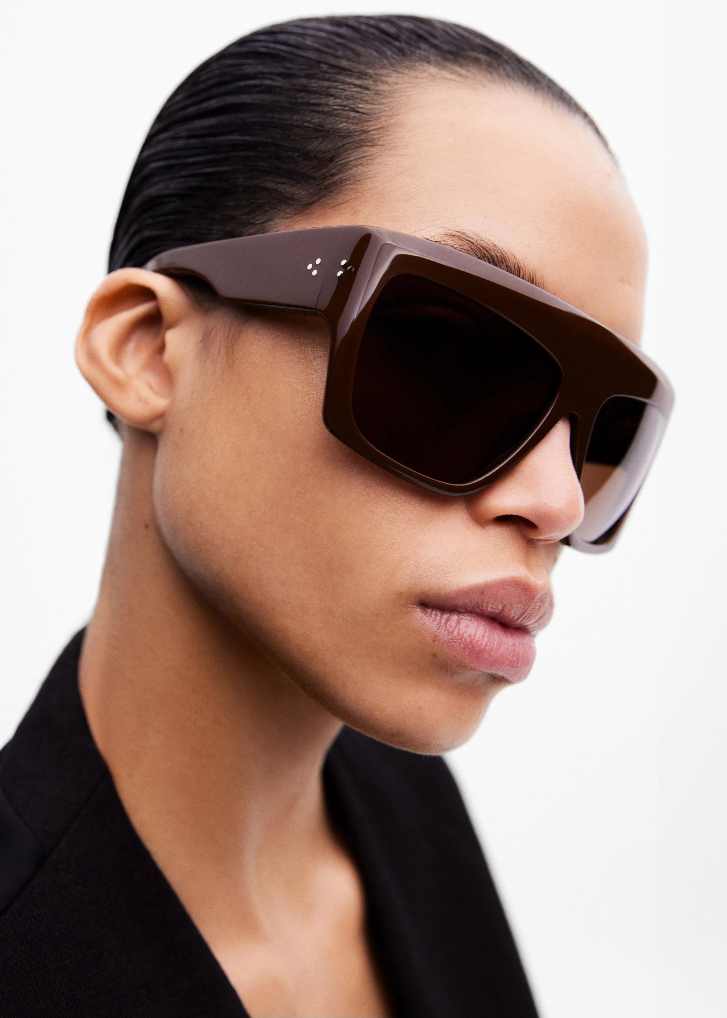 Port Tanger Hal Sunglasses - Alkakaw Acetate/Tobacco Lens sold by Frankie Shop product image thumbnail 2