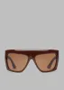 Port Tanger Hal Sunglasses - Alkakaw Acetate/Tobacco Lens sold by Frankie Shop