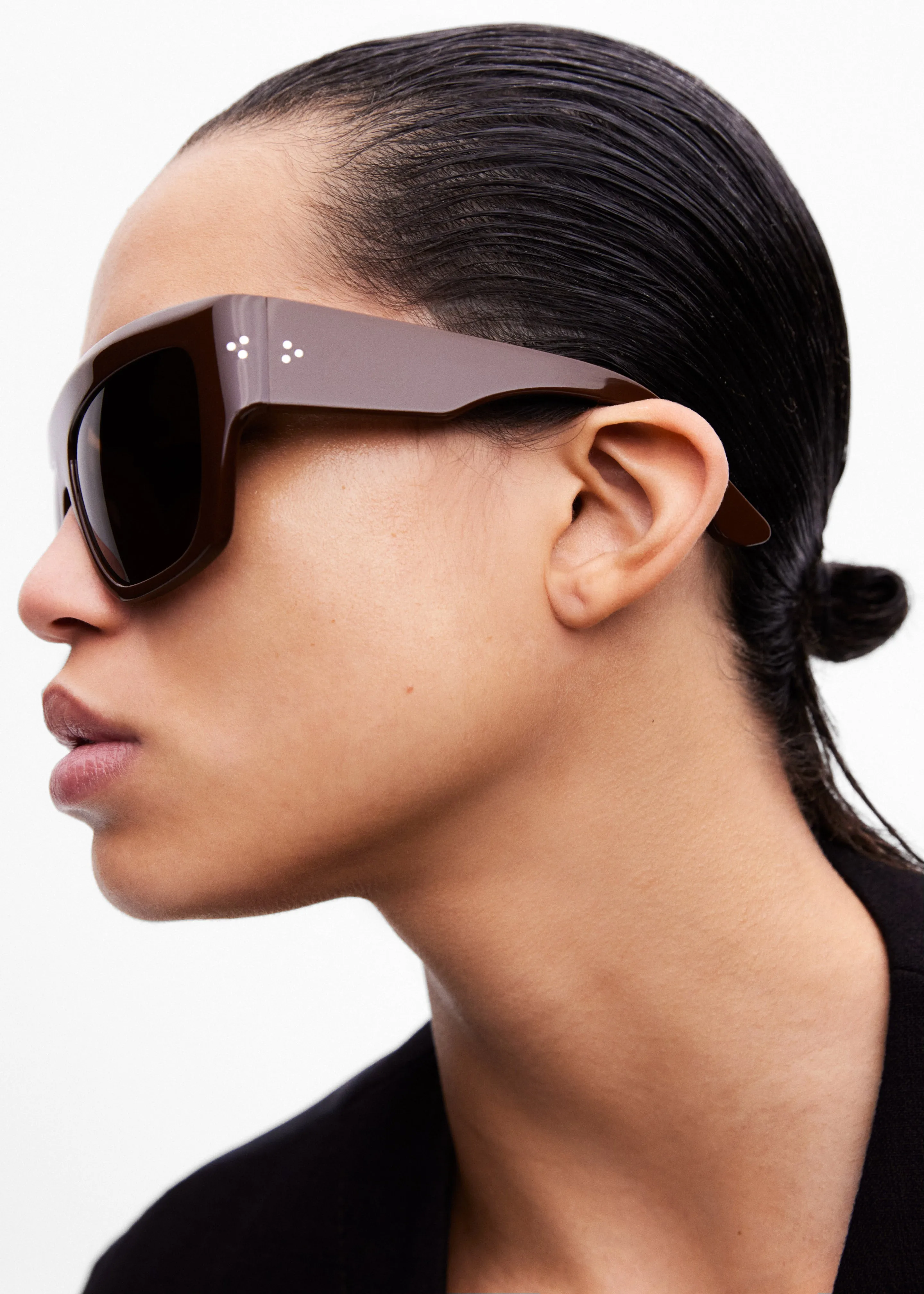 Port Tanger Hal Sunglasses - Alkakaw Acetate/Tobacco Lens sold by Frankie Shop product image thumbnail 4